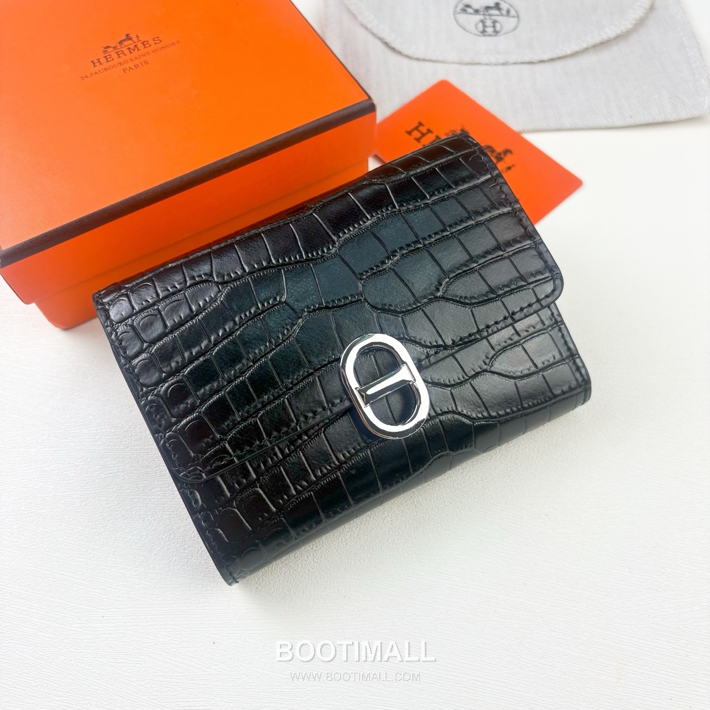 Hermès Togo Calfskin Wallet with Palladium Lock and Multi Slot Detail 에르메스 토고 카프스킨 팔라듐 락 멀티 슬롯 지갑 231 13.5cm 9