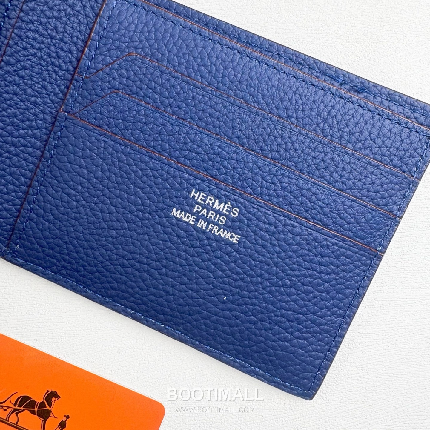 Hermès Silk’in Barenia Togo Calfskin Bi-Fold Wallet with Coin Pocket Detail 에르메스 실킨 바레니아 토고 카프스킨 코인포켓 디테일 반지갑 527 11.5cm 3