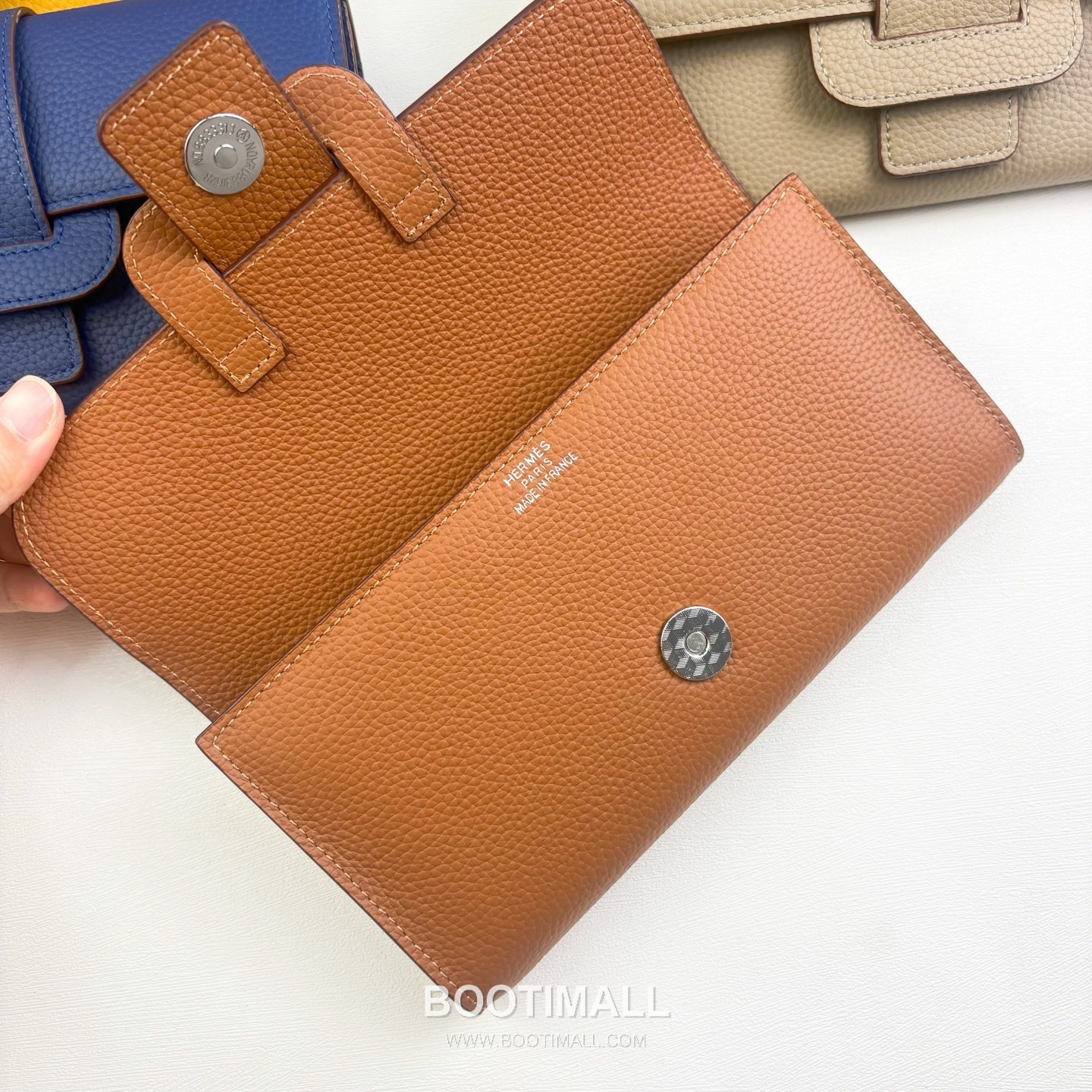 Hermès Long To Calfskin Wallet with Zip Coin Pocket Multi Compartment Detail 에르메스 롱 투 카프스킨 지퍼 코인포켓 멀티 컴파트먼트 장지갑 0688 20.5cm 7