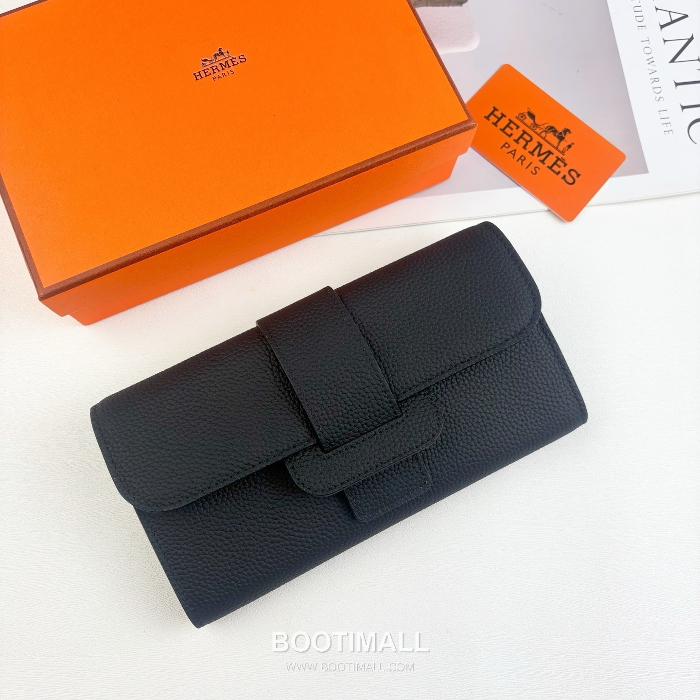 Hermès Long To Calfskin Wallet with Zip Coin Pocket Multi Compartment Detail 에르메스 롱 투 카프스킨 지퍼 코인포켓 멀티 컴파트먼트 장지갑 0688 20.5cm 2