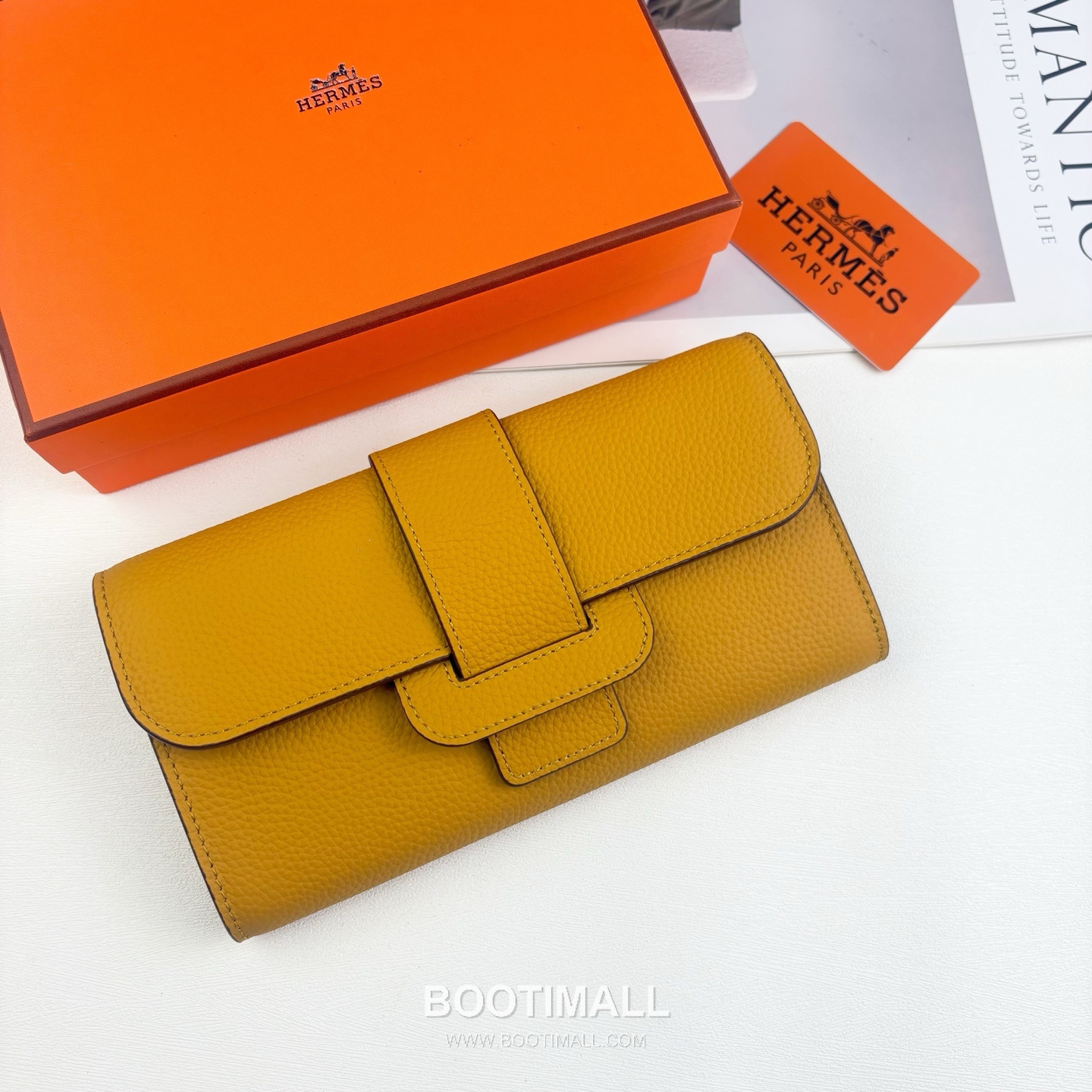 Hermès Long To Calfskin Wallet with Zip Coin Pocket Multi Compartment Detail 에르메스 롱 투 카프스킨 지퍼 코인포켓 멀티 컴파트먼트 장지갑 0688 20.5cm 5