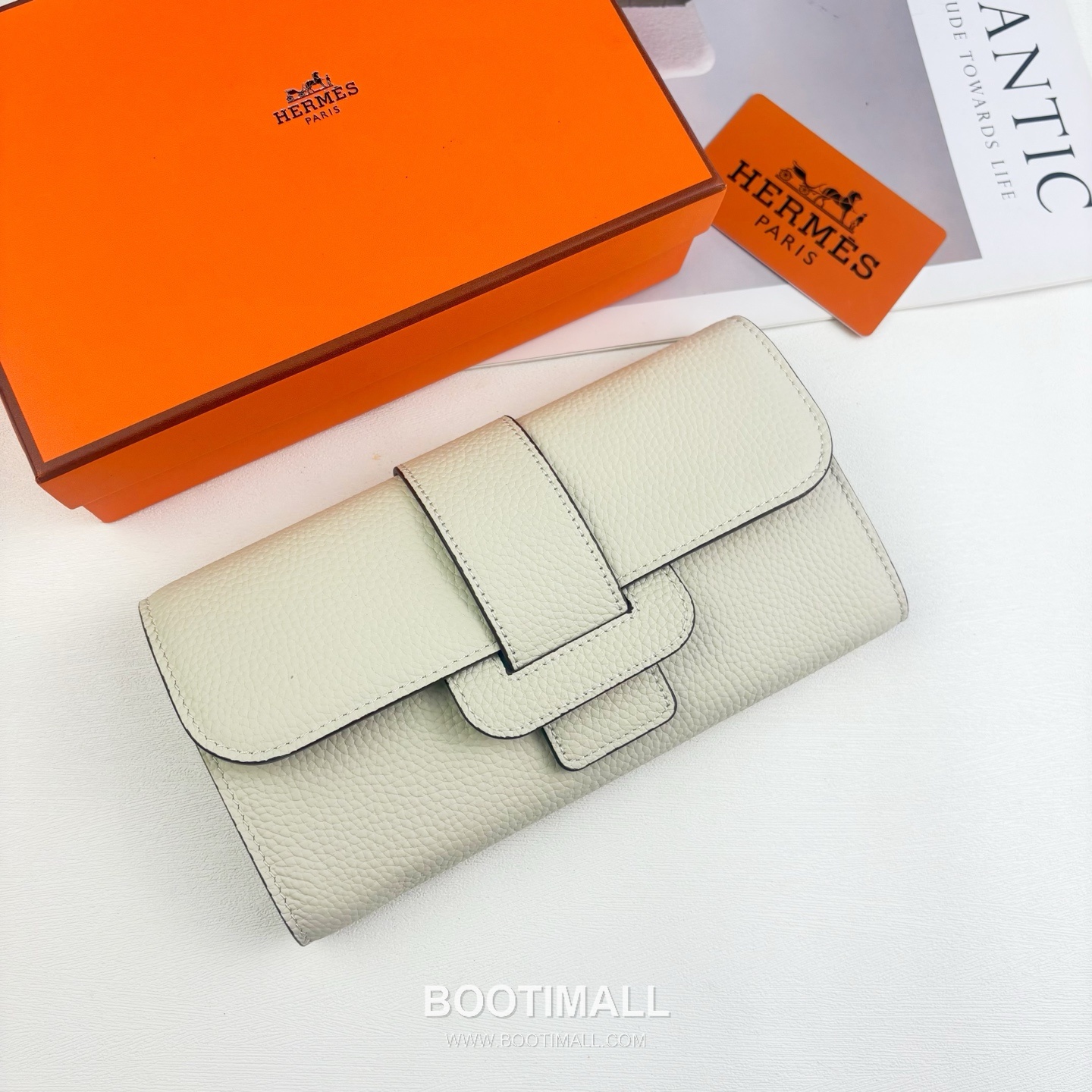 Hermès Long To Calfskin Wallet with Zip Coin Pocket Multi Compartment Detail 에르메스 롱 투 카프스킨 지퍼 코인포켓 멀티 컴파트먼트 장지갑 0688 20.5cm 9
