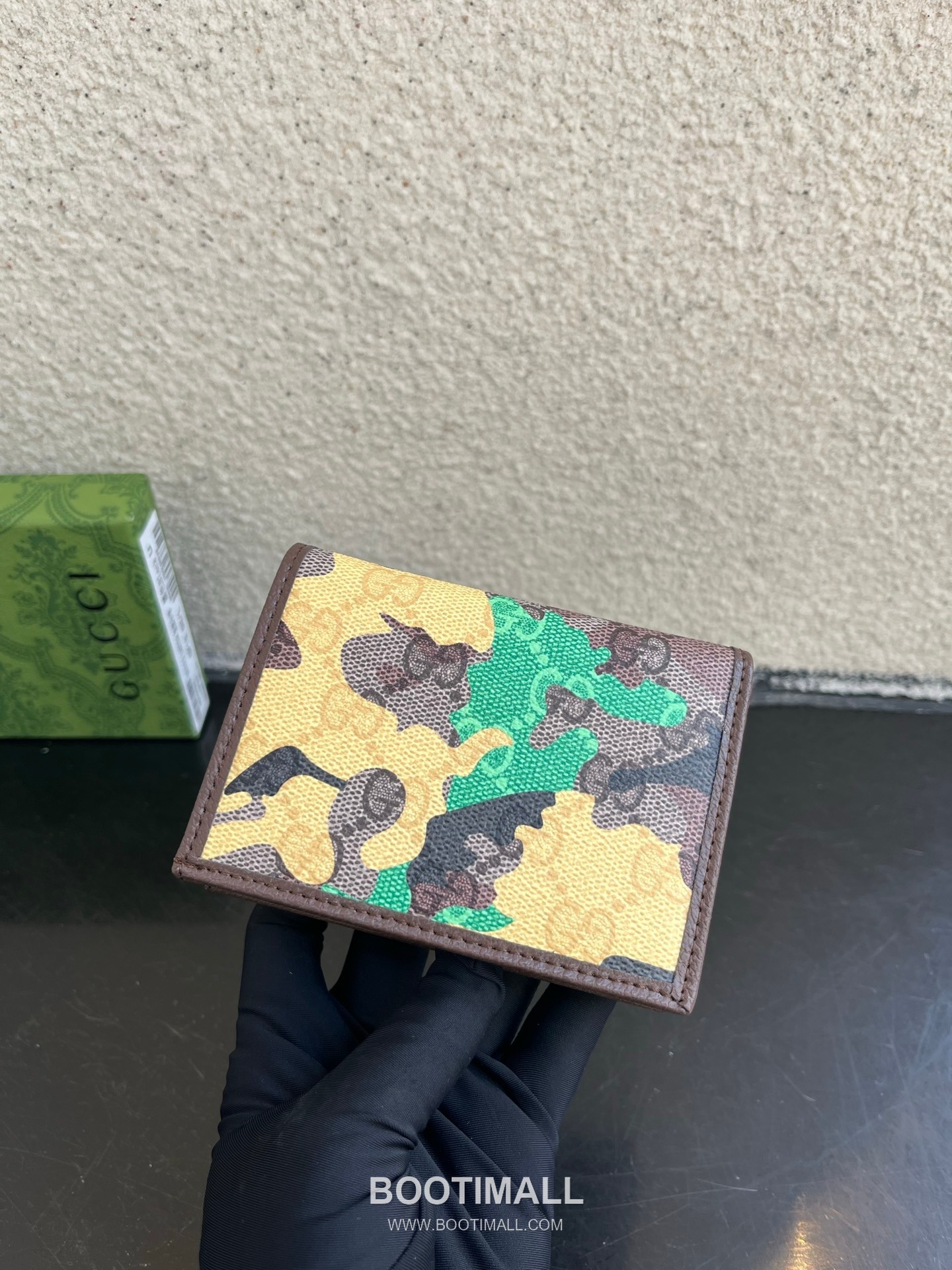 Gucci Ophidia GG Supreme PVC Wallet with Double G Logo Web Stripe Detail 구찌 오피디아 GG 수프림 PVC 더블 G 로고 웹 스트라이프 반지갑 838487 10cm 6