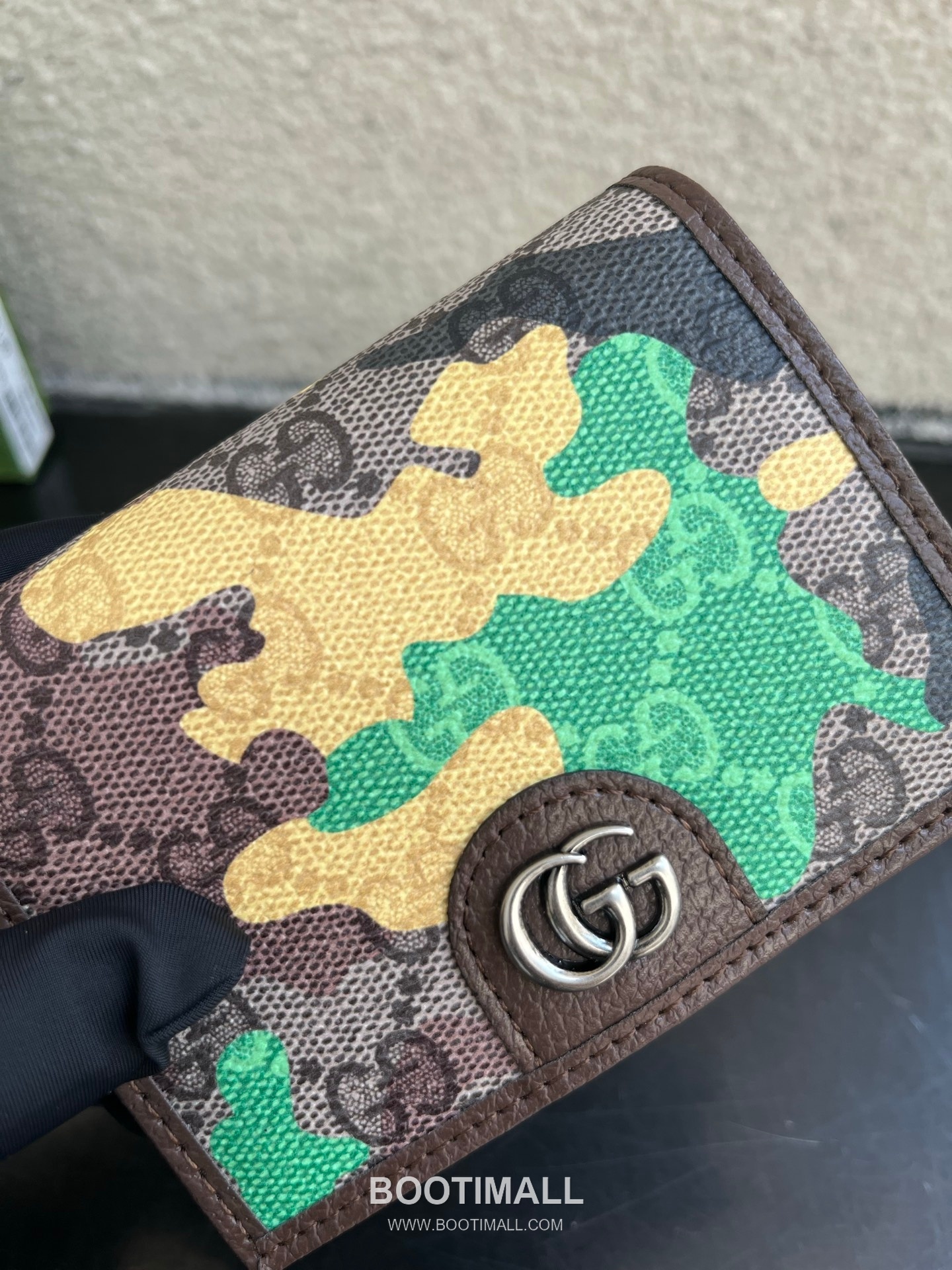 Gucci Ophidia GG Supreme PVC Wallet with Double G Logo Web Stripe Detail 구찌 오피디아 GG 수프림 PVC 더블 G 로고 웹 스트라이프 반지갑 838487 10cm 7