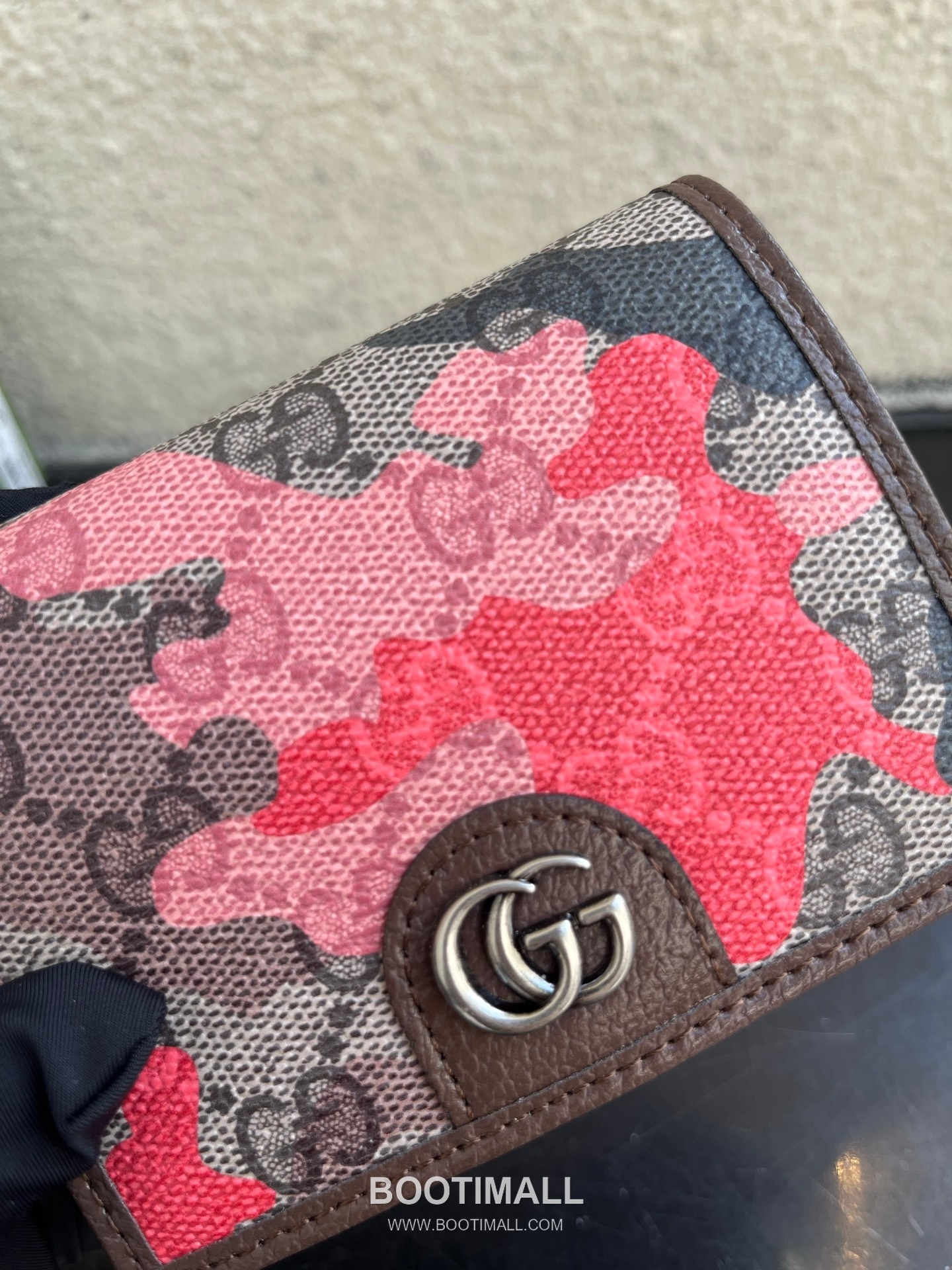 Gucci Ophidia GG Supreme PVC Wallet with Double G Logo Web Stripe Detail 구찌 오피디아 GG 수프림 PVC 더블 G 로고 웹 스트라이프 반지갑 838487 10cm 7