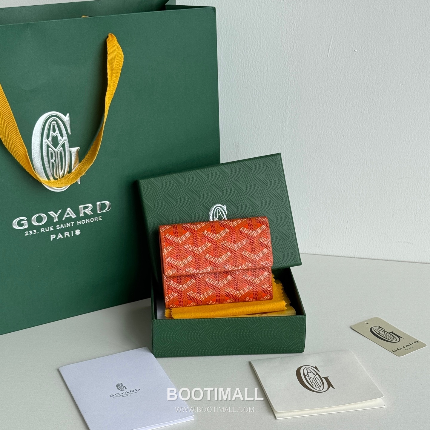Goyard Marigny Goyardine Canvas Calfskin Coin Wallet with Snap Closure 고야드 마리니 고야르딘 캔버스 카프스킨 코인 지갑 스냅클로저 3312 10cm 1