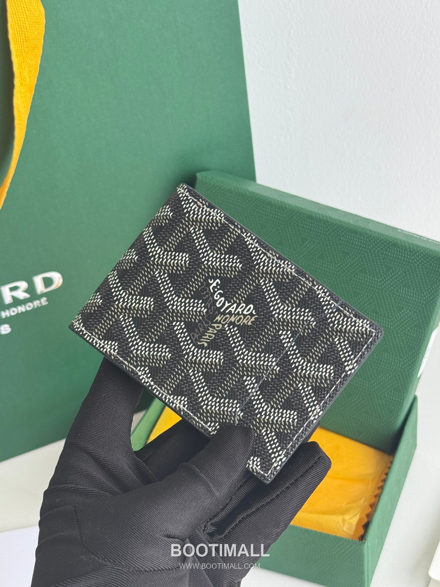 Goyard Insert Victoire Goyardine Canvas Vauzelles Calfskin Card Holder with Slim Insert Design 고야드 인서트 빅투아르 고야르딘 캔버스 보젤 카프스킨 카드홀더 슬림 인서트 3311 10cm 6