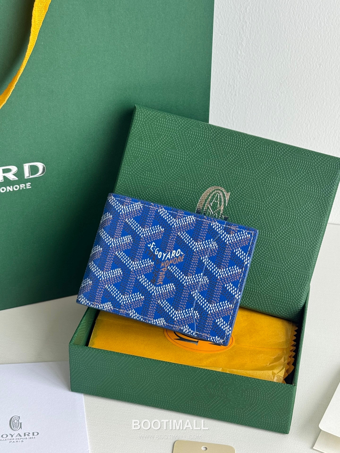 Goyard Insert Victoire Goyardine Canvas Vauzelles Calfskin Card Holder with Slim Insert Design 고야드 인서트 빅투아르 고야르딘 캔버스 보젤 카프스킨 카드홀더 슬림 인서트 3311 10cm 2