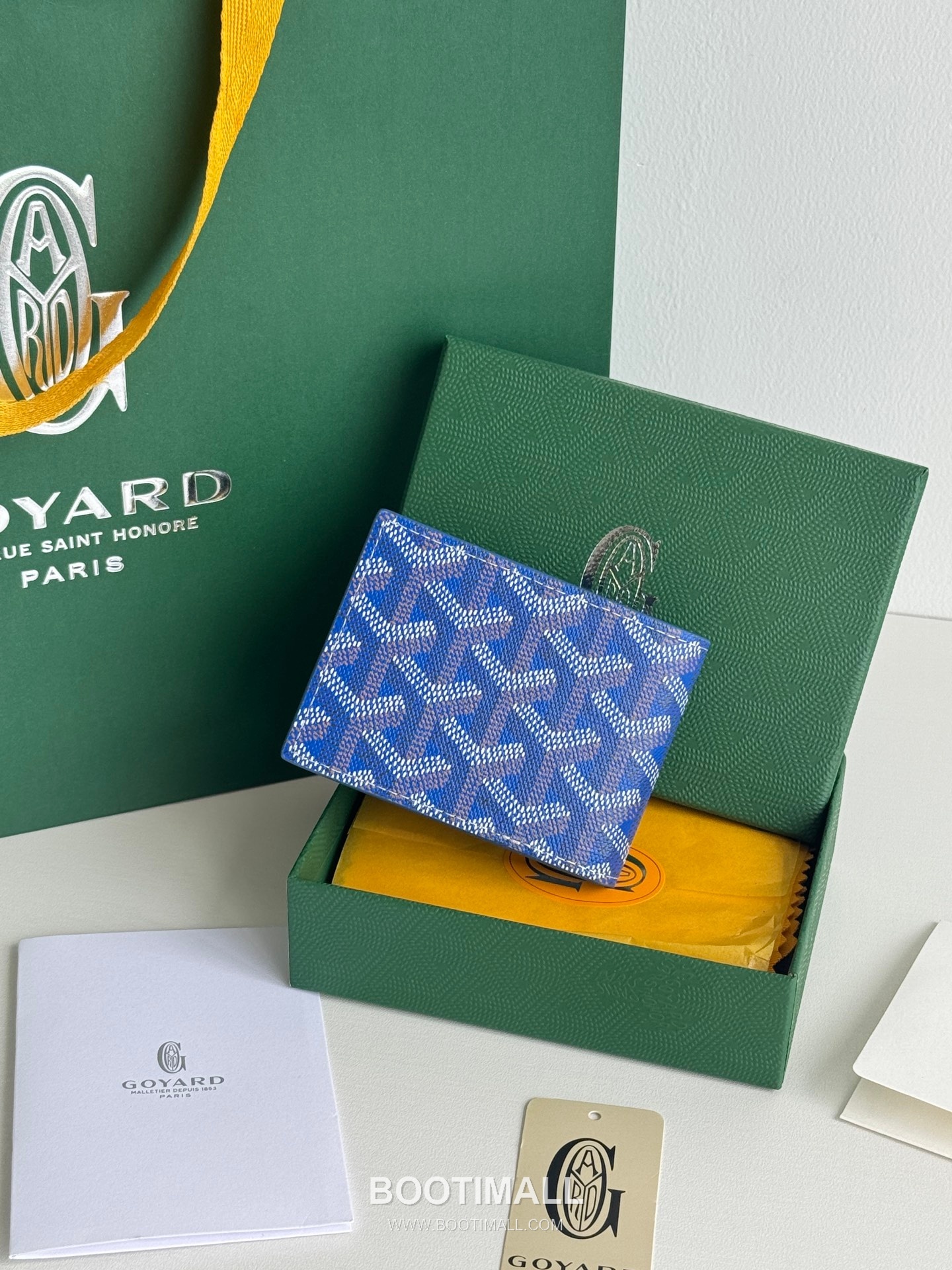 Goyard Insert Victoire Goyardine Canvas Vauzelles Calfskin Card Holder with Slim Insert Design 고야드 인서트 빅투아르 고야르딘 캔버스 보젤 카프스킨 카드홀더 슬림 인서트 3311 10cm 3