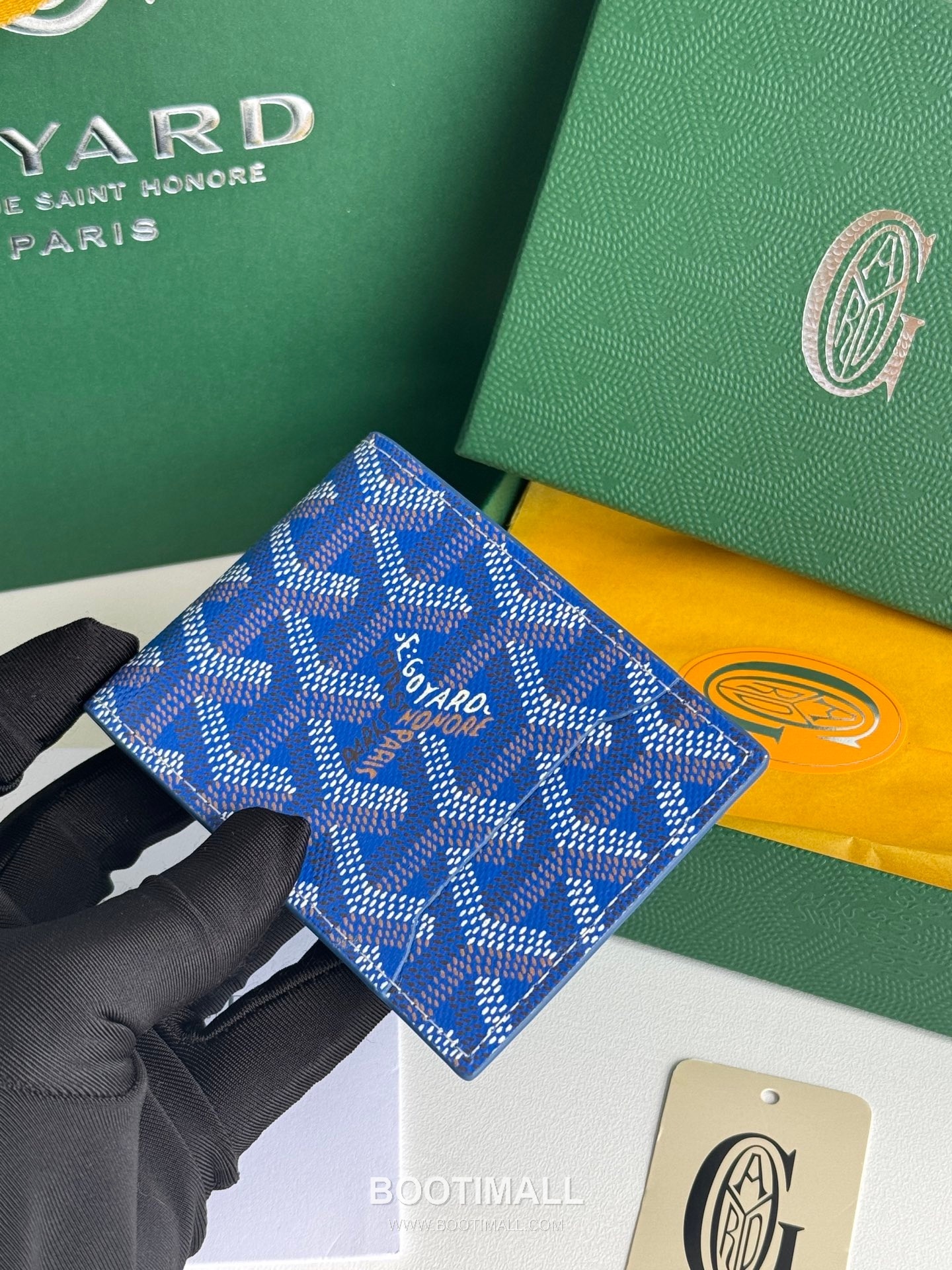 Goyard Insert Victoire Goyardine Canvas Vauzelles Calfskin Card Holder with Slim Insert Design 고야드 인서트 빅투아르 고야르딘 캔버스 보젤 카프스킨 카드홀더 슬림 인서트 3311 10cm 6