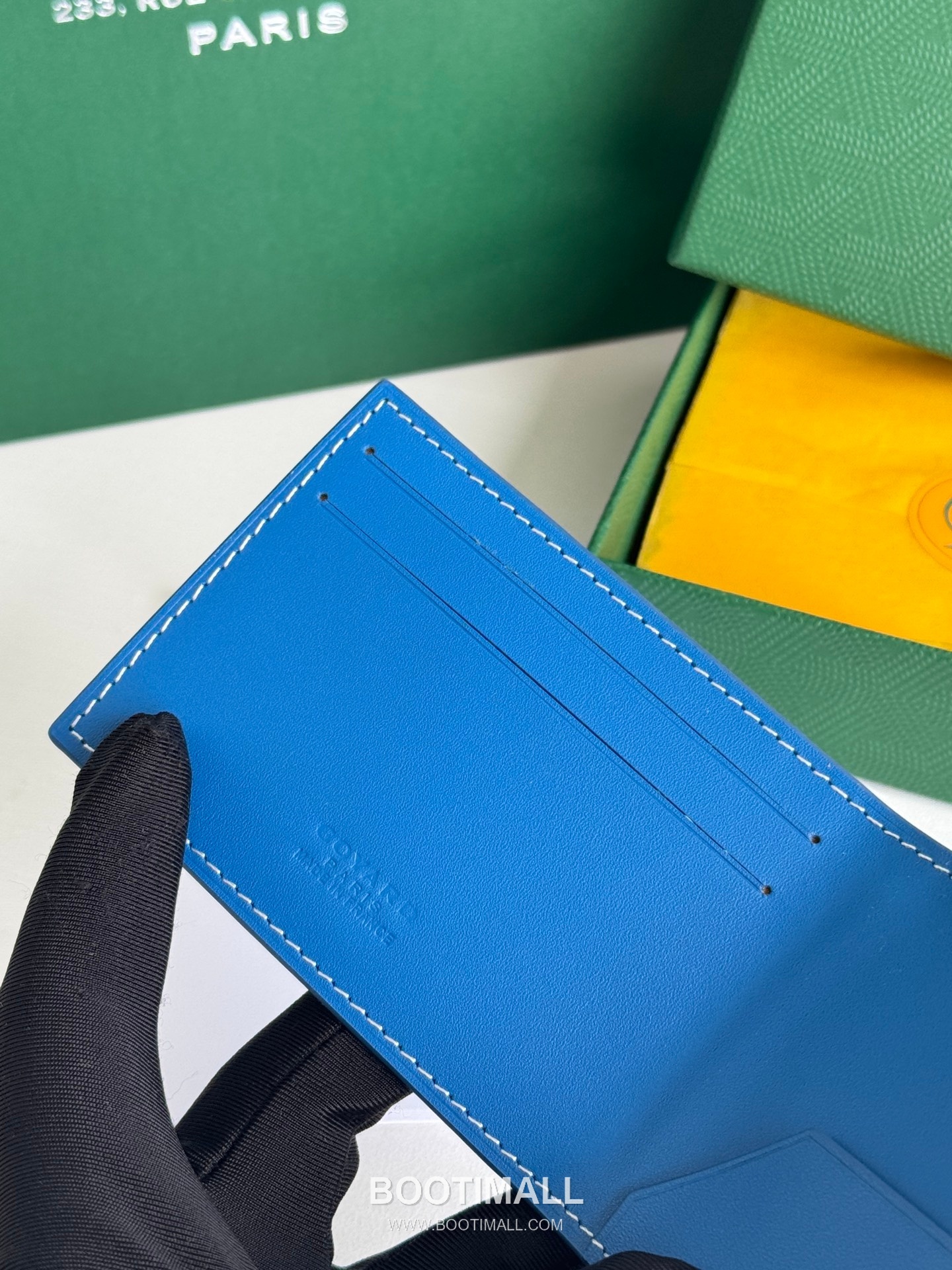 Goyard Insert Victoire Goyardine Canvas Vauzelles Calfskin Card Holder with Slim Insert Design 고야드 인서트 빅투아르 고야르딘 캔버스 보젤 카프스킨 카드홀더 슬림 인서트 3311 10cm 8