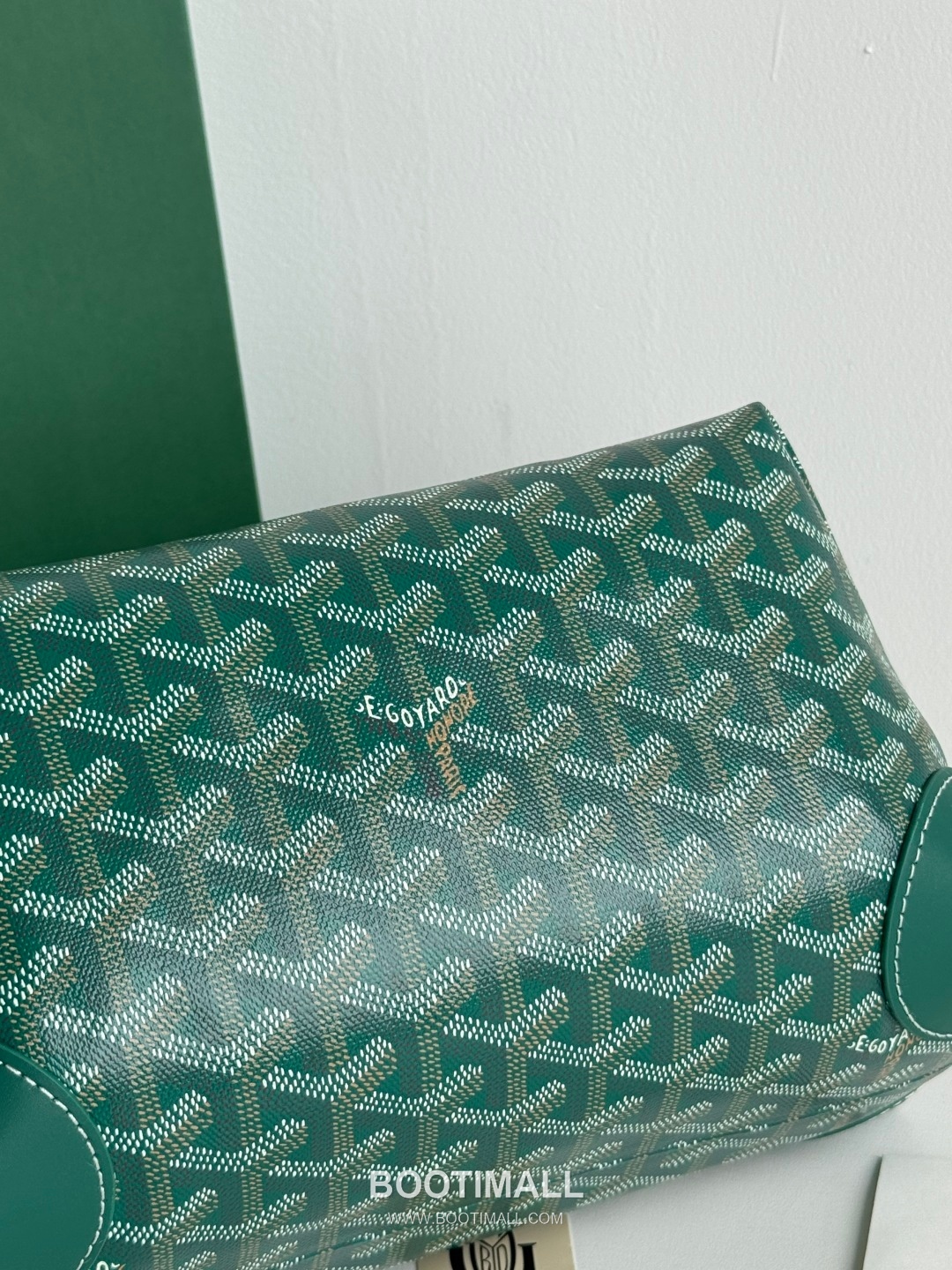 Goyard Boeing Goyardine Canvas Toiletry Pouch with Snap Closure 고야드 보잉 고야르딘 캔버스 토일레트리 파우치 스냅클로저 020216 24cm 6