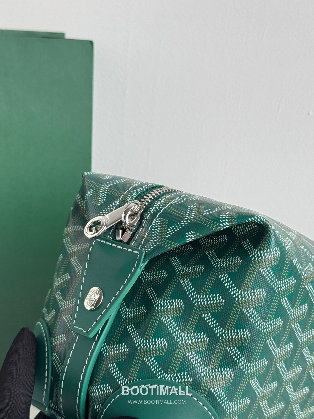 Goyard Boeing Goyardine Canvas Toiletry Pouch with Snap Closure 고야드 보잉 고야르딘 캔버스 토일레트리 파우치 스냅클로저 020216 24cm 7