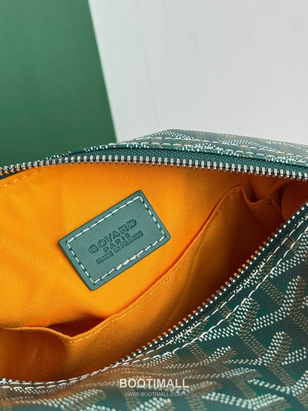 Goyard Boeing Goyardine Canvas Toiletry Pouch with Snap Closure 고야드 보잉 고야르딘 캔버스 토일레트리 파우치 스냅클로저 020216 24cm 9