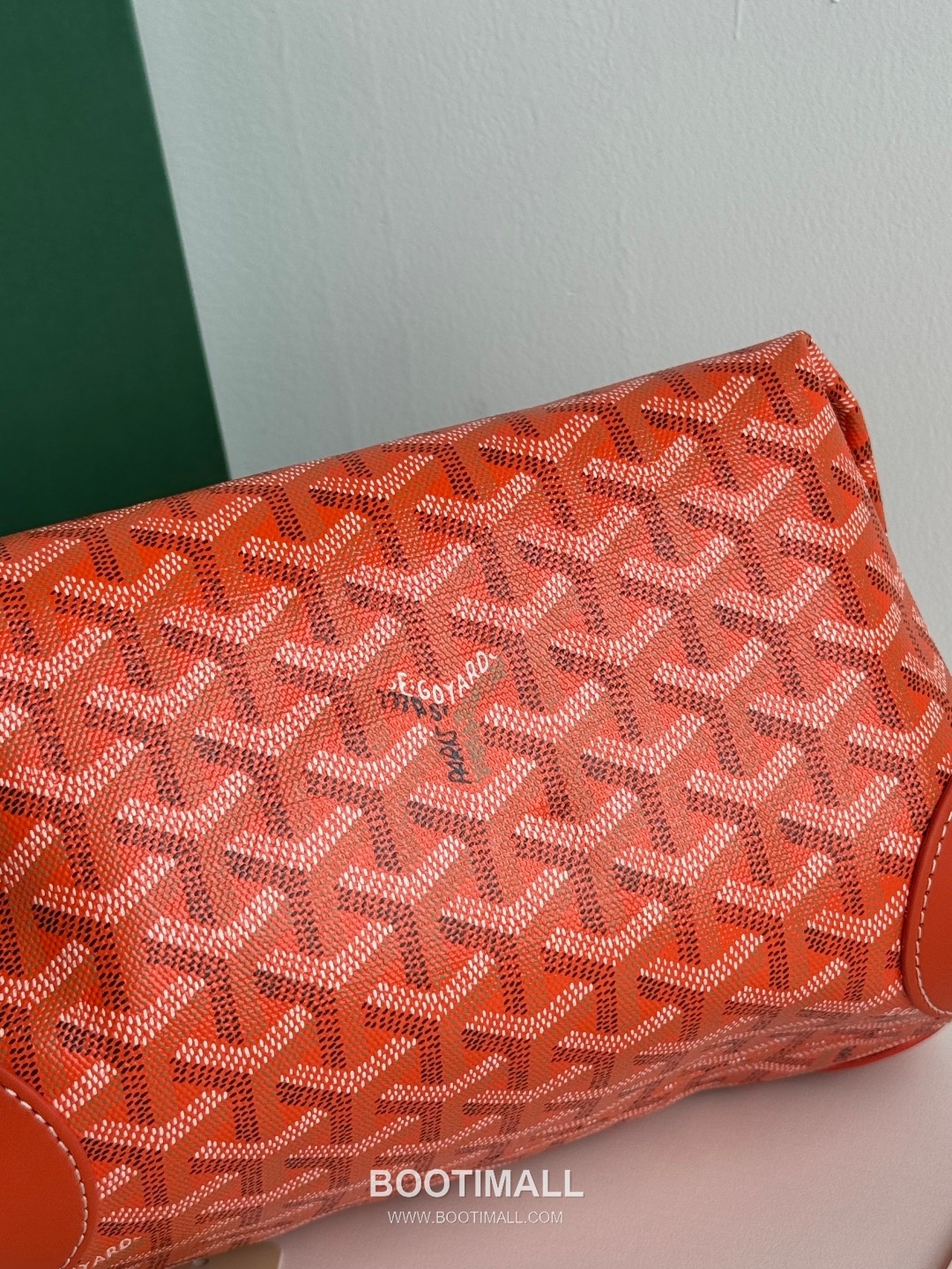 Goyard Boeing Goyardine Canvas Toiletry Pouch with Snap Closure 고야드 보잉 고야르딘 캔버스 토일레트리 파우치 스냅클로저 020216 24cm 6