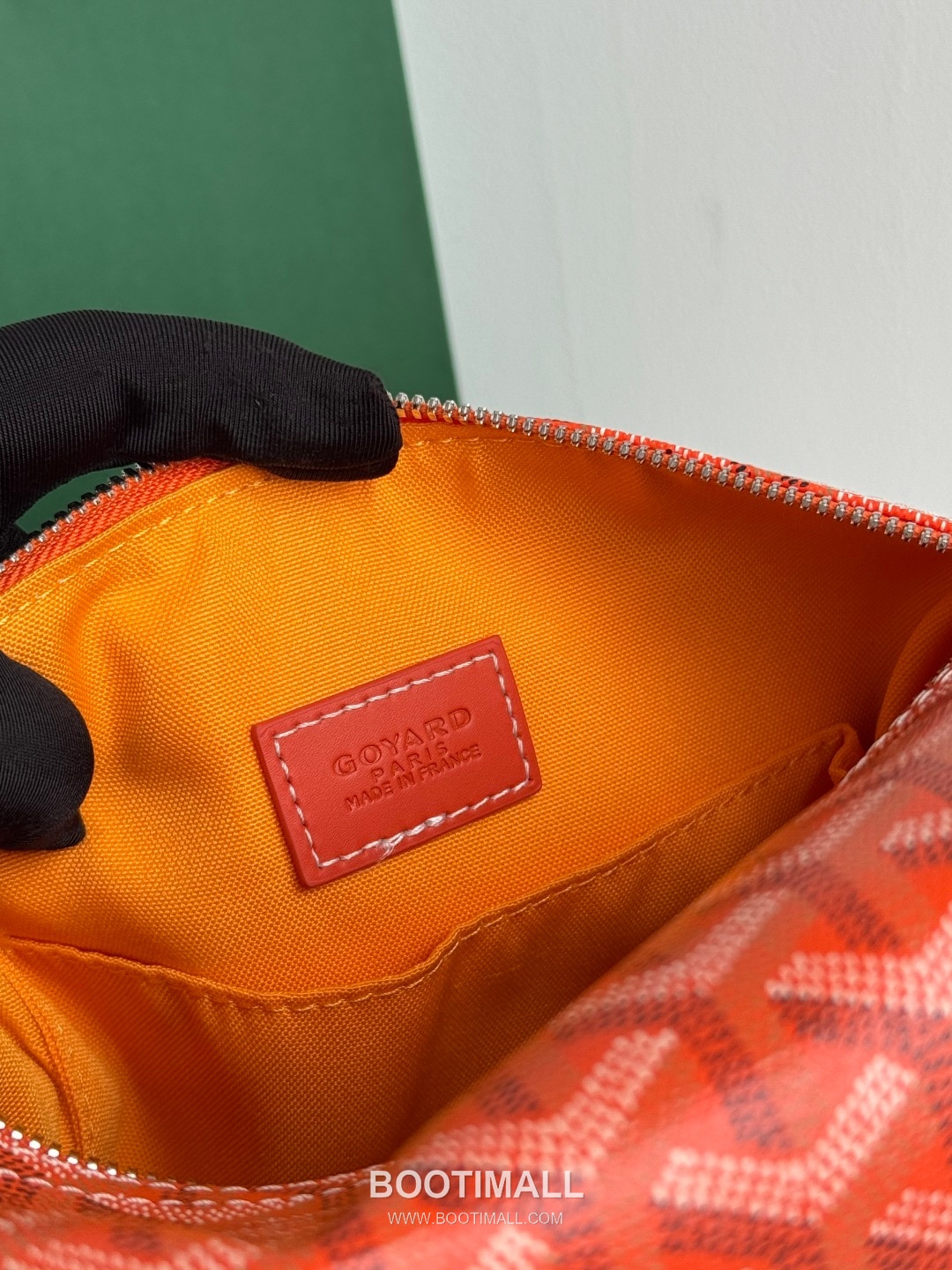 Goyard Boeing Goyardine Canvas Toiletry Pouch with Snap Closure 고야드 보잉 고야르딘 캔버스 토일레트리 파우치 스냅클로저 020216 24cm 9