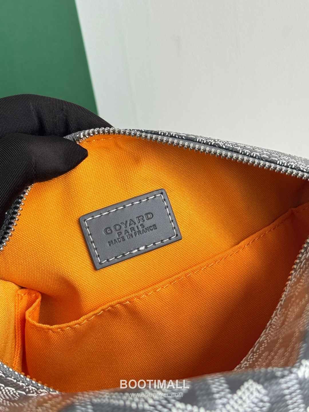 Goyard Boeing Goyardine Canvas Toiletry Pouch with Snap Closure 고야드 보잉 고야르딘 캔버스 토일레트리 파우치 스냅클로저 020216 24cm 9