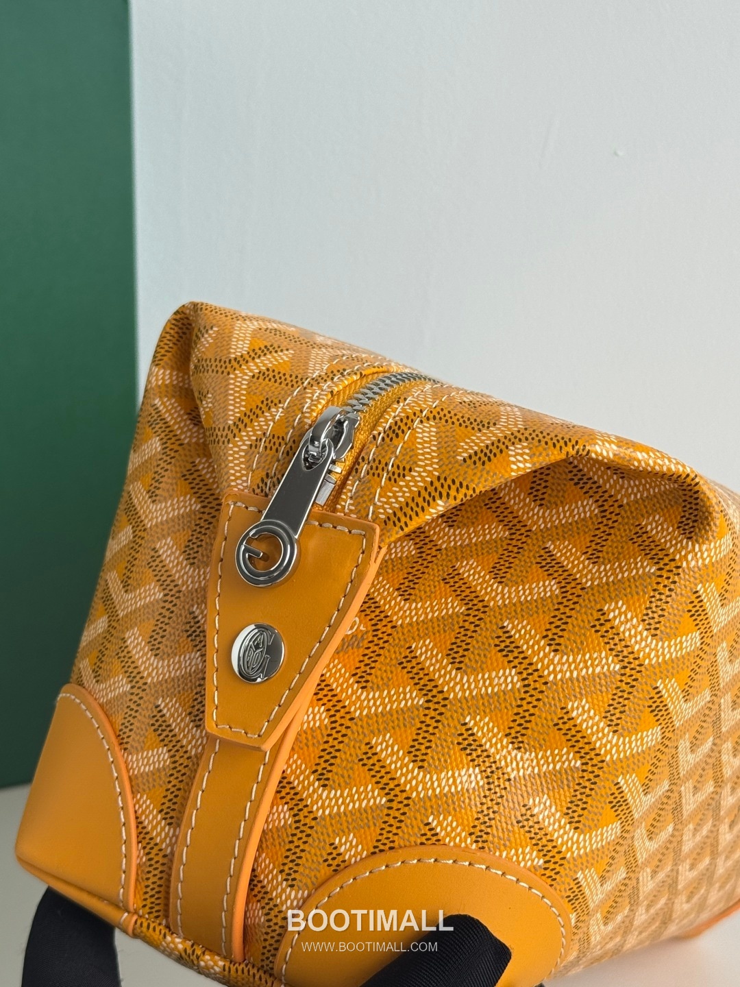 Goyard Boeing Goyardine Canvas Toiletry Pouch with Snap Closure 고야드 보잉 고야르딘 캔버스 토일레트리 파우치 스냅클로저 020216 24cm 6