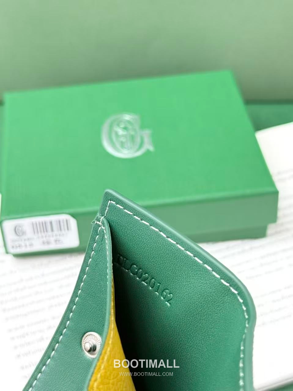 y## [상품명]

Goyard Marigny Goyardine Canvas Calfskin Coin Wallet with Snap Closure 고야드 마리니 고야르딘 캔버스 카프스킨 코인 지갑 스냅클로저 G513 10cm 8