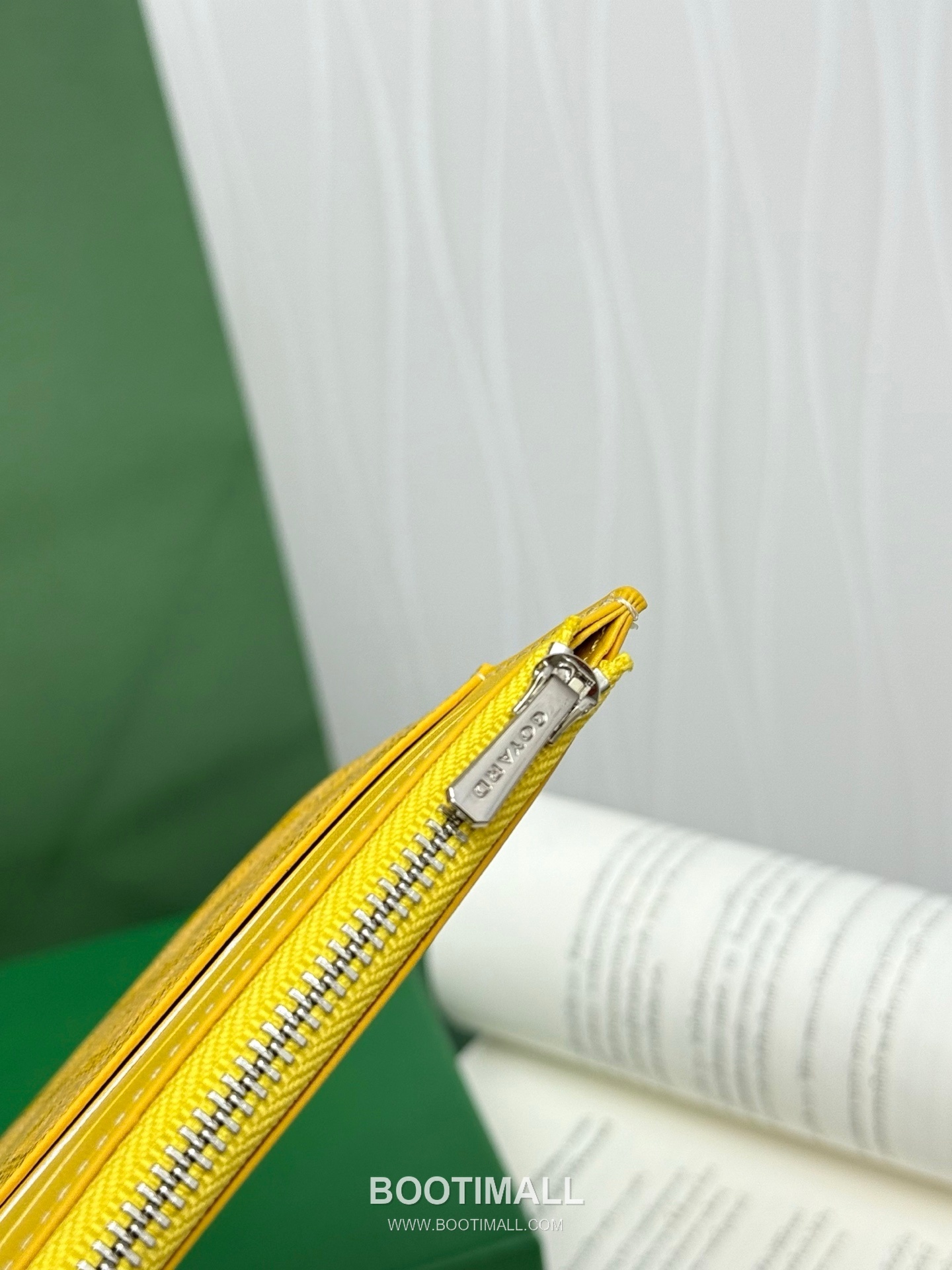 Goyard Insert Louise Goyardine Canvas Leather Zip Long Wallet with Card Slots 고야드 인서트 루이즈 고야르딘 캔버스 레더 집 롱월렛 카드슬롯 G98316 21cm 6