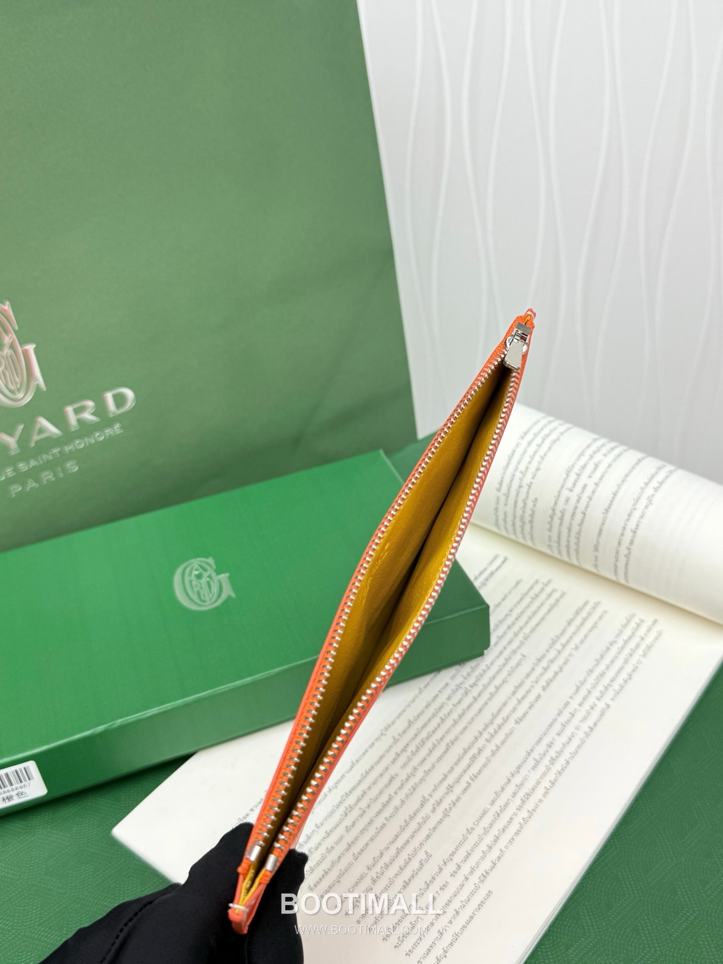 Goyard Insert Louise Goyardine Canvas Leather Zip Long Wallet with Card Slots 고야드 인서트 루이즈 고야르딘 캔버스 레더 집 롱월렛 카드슬롯 G98316 21cm 7