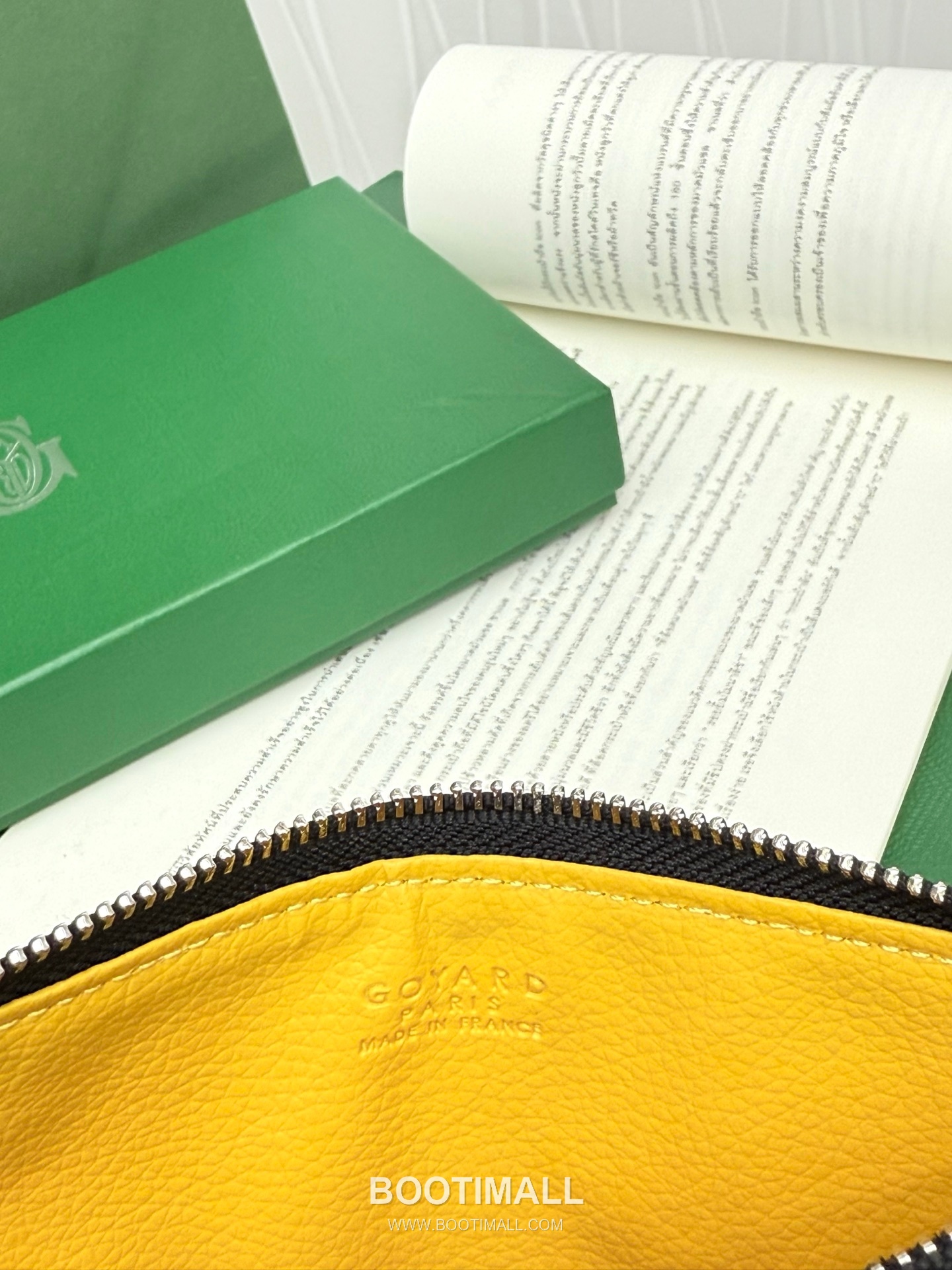 Goyard Insert Louise Goyardine Canvas Leather Zip Long Wallet with Card Slots 고야드 인서트 루이즈 고야르딘 캔버스 레더 집 롱월렛 카드슬롯 G98316 21cm 6