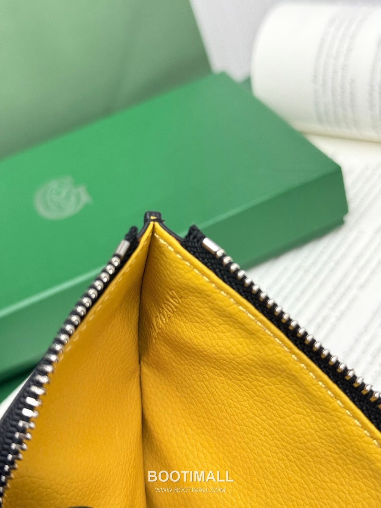 Goyard Insert Louise Goyardine Canvas Leather Zip Long Wallet with Card Slots 고야드 인서트 루이즈 고야르딘 캔버스 레더 집 롱월렛 카드슬롯 G98316 21cm 7