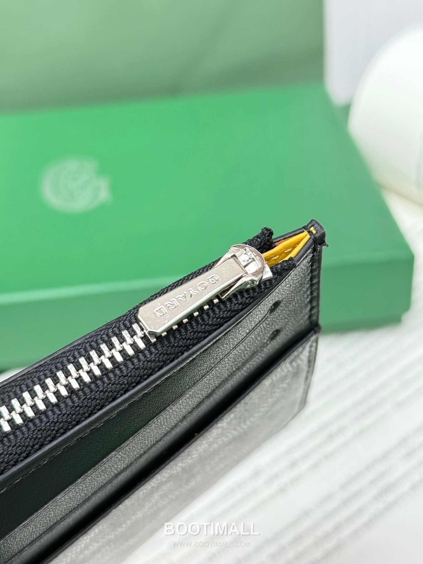 Goyard Insert Louise Goyardine Canvas Leather Zip Long Wallet with Card Slots 고야드 인서트 루이즈 고야르딘 캔버스 레더 집 롱월렛 카드슬롯 G98316 21cm 9