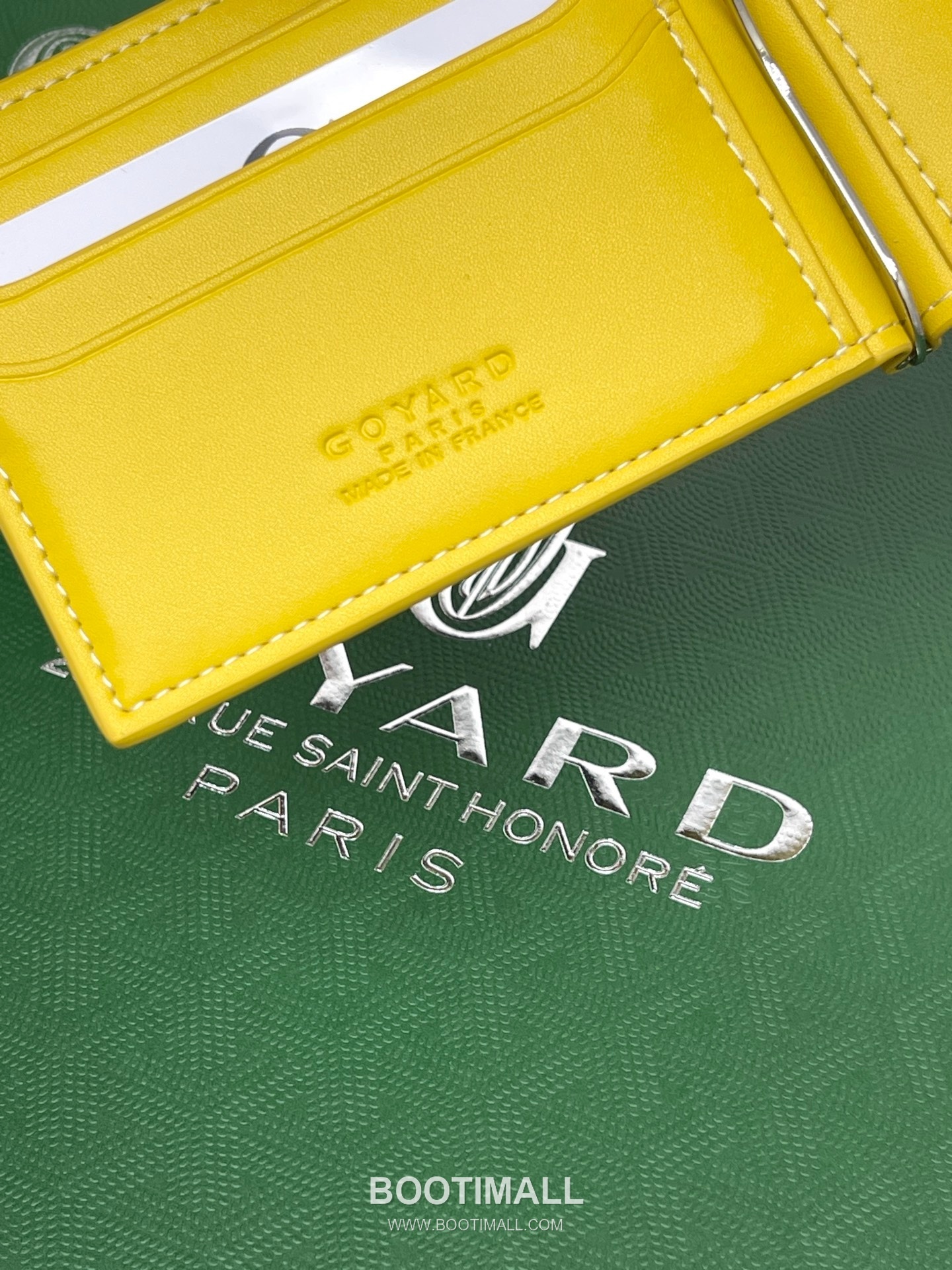 Goyard Saint-Thomas Goyardine Canvas Leather Bi-Fold Wallet with Money Clip 고야드 생토마 고야르딘 캔버스 레더 바이폴드 머니클립 지갑 G511 11cm 5