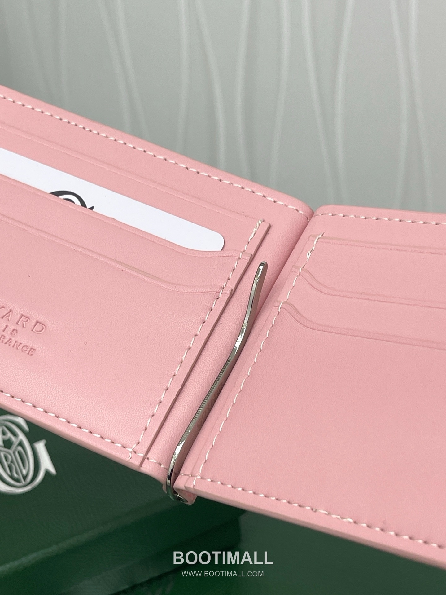 Goyard Saint-Thomas Goyardine Canvas Leather Bi-Fold Wallet with Money Clip 고야드 생토마 고야르딘 캔버스 레더 바이폴드 머니클립 지갑 G511 11cm 7