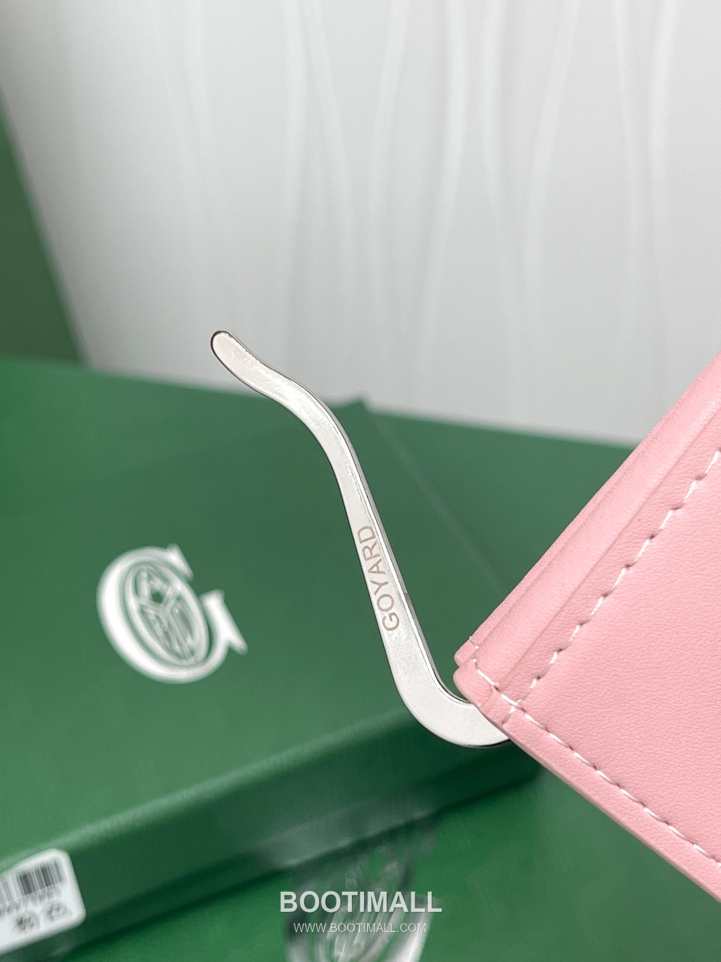 Goyard Saint-Thomas Goyardine Canvas Leather Bi-Fold Wallet with Money Clip 고야드 생토마 고야르딘 캔버스 레더 바이폴드 머니클립 지갑 G511 11cm 8