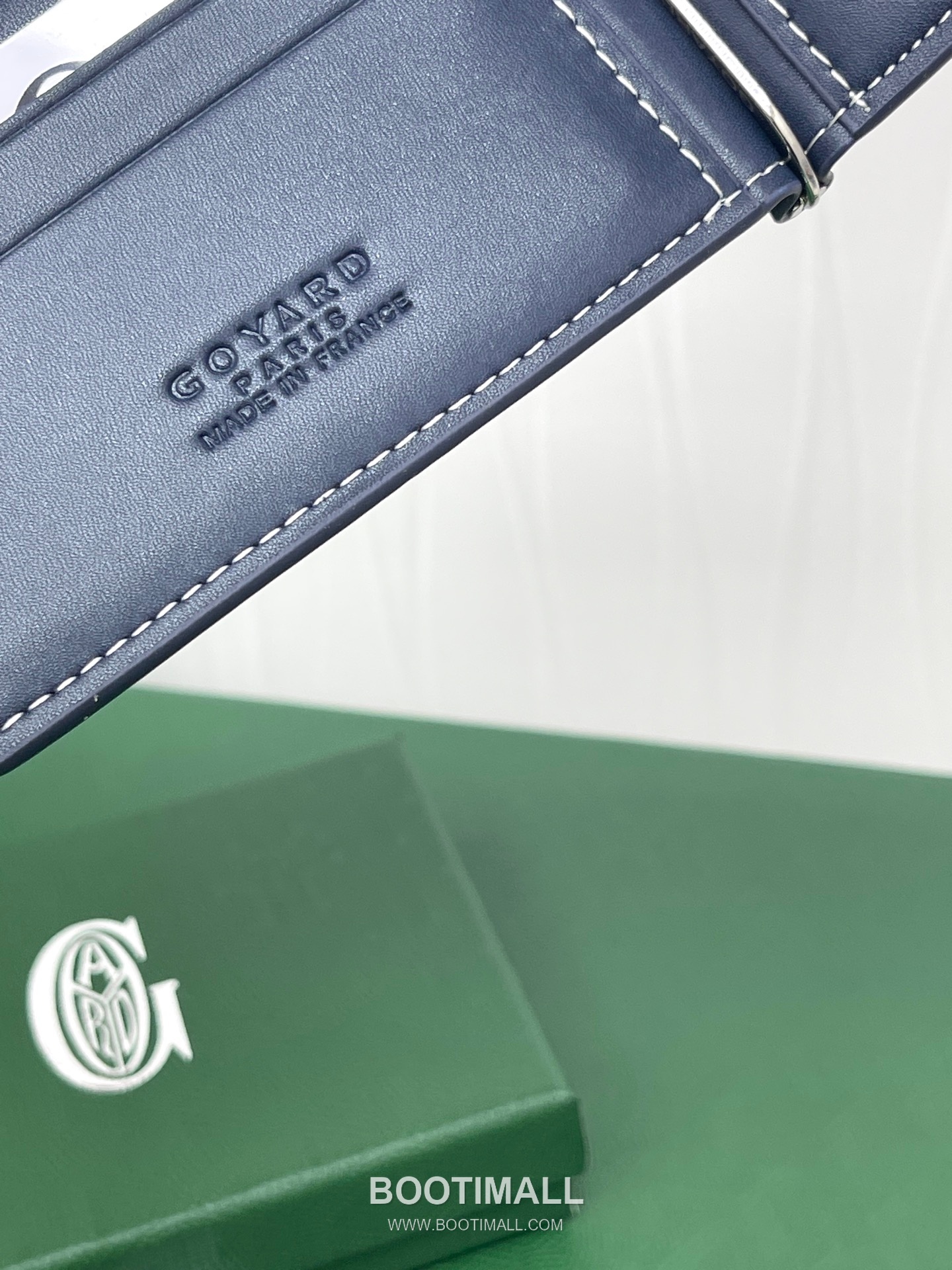 Goyard Saint-Thomas Goyardine Canvas Leather Bi-Fold Wallet with Money Clip 고야드 생토마 고야르딘 캔버스 레더 바이폴드 머니클립 지갑 G511 11cm 6