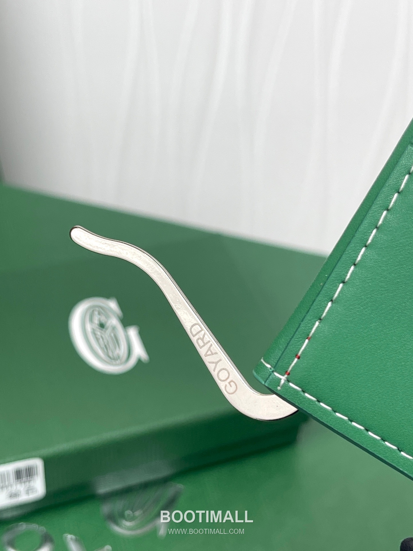 Goyard Saint-Thomas Goyardine Canvas Leather Bi-Fold Wallet with Money Clip 고야드 생토마 고야르딘 캔버스 레더 바이폴드 머니클립 지갑 G511 11cm 8