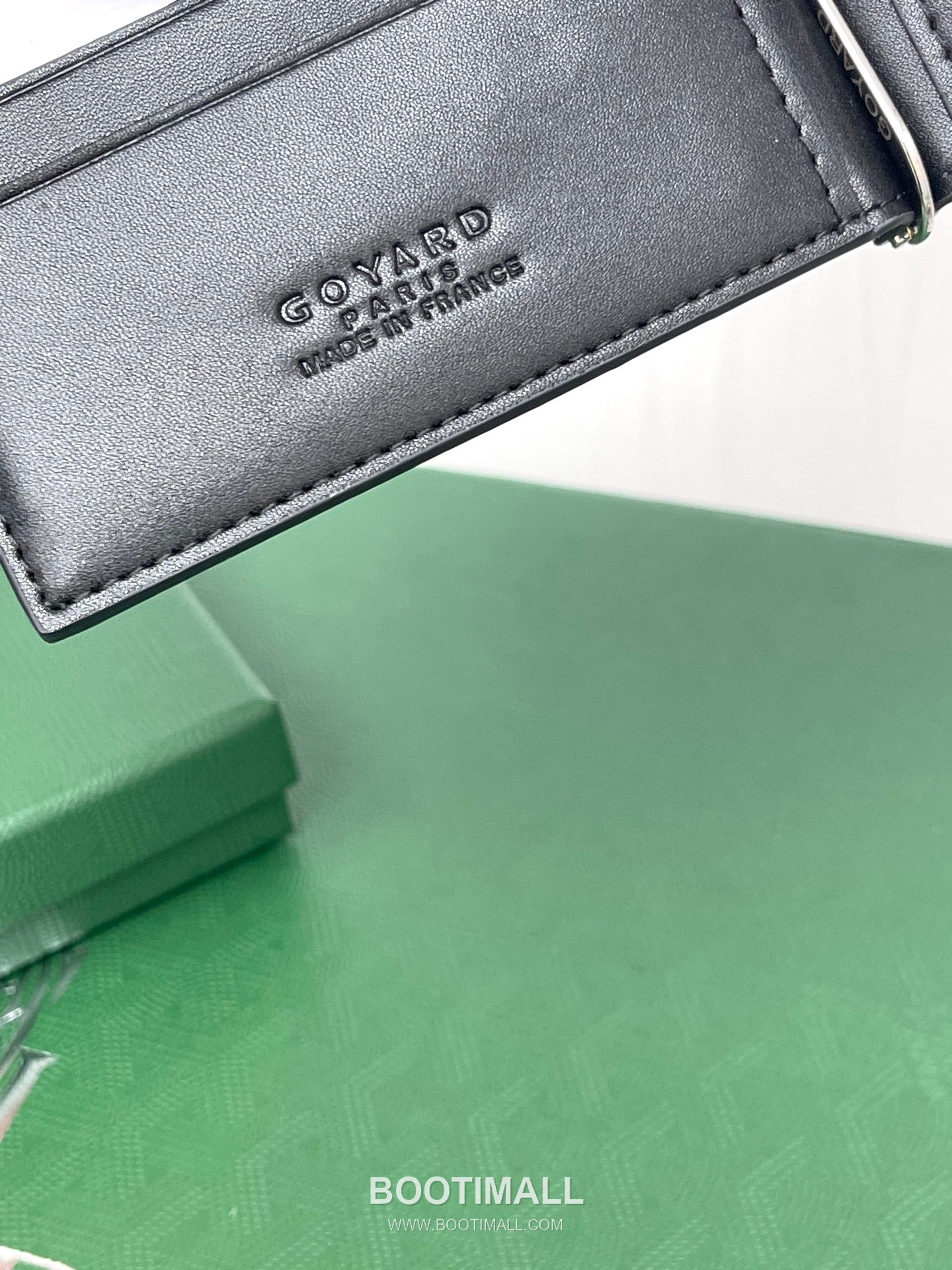 Goyard Saint-Thomas Goyardine Canvas Leather Bi-Fold Wallet with Money Clip 고야드 생토마 고야르딘 캔버스 레더 바이폴드 머니클립 지갑 G511 11cm 7