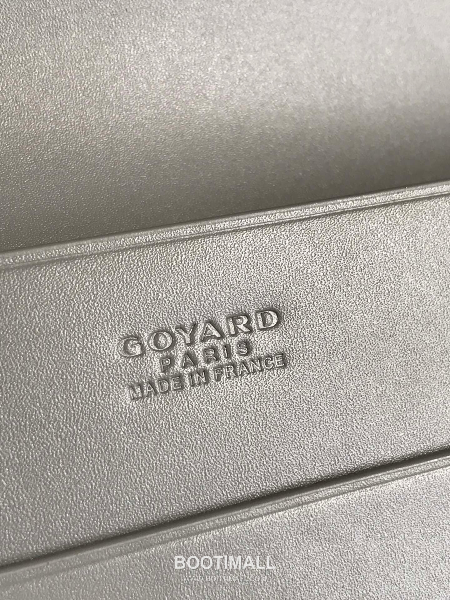 Goyard Richelieu Goyardine Canvas Calfskin Leather Bi-Fold Long Wallet with Snap Closure 고야드 리슐리외 고야르딘 캔버스 카프스킨 레더 바이폴드 롱월렛 스냅클로저 628 19cm 7