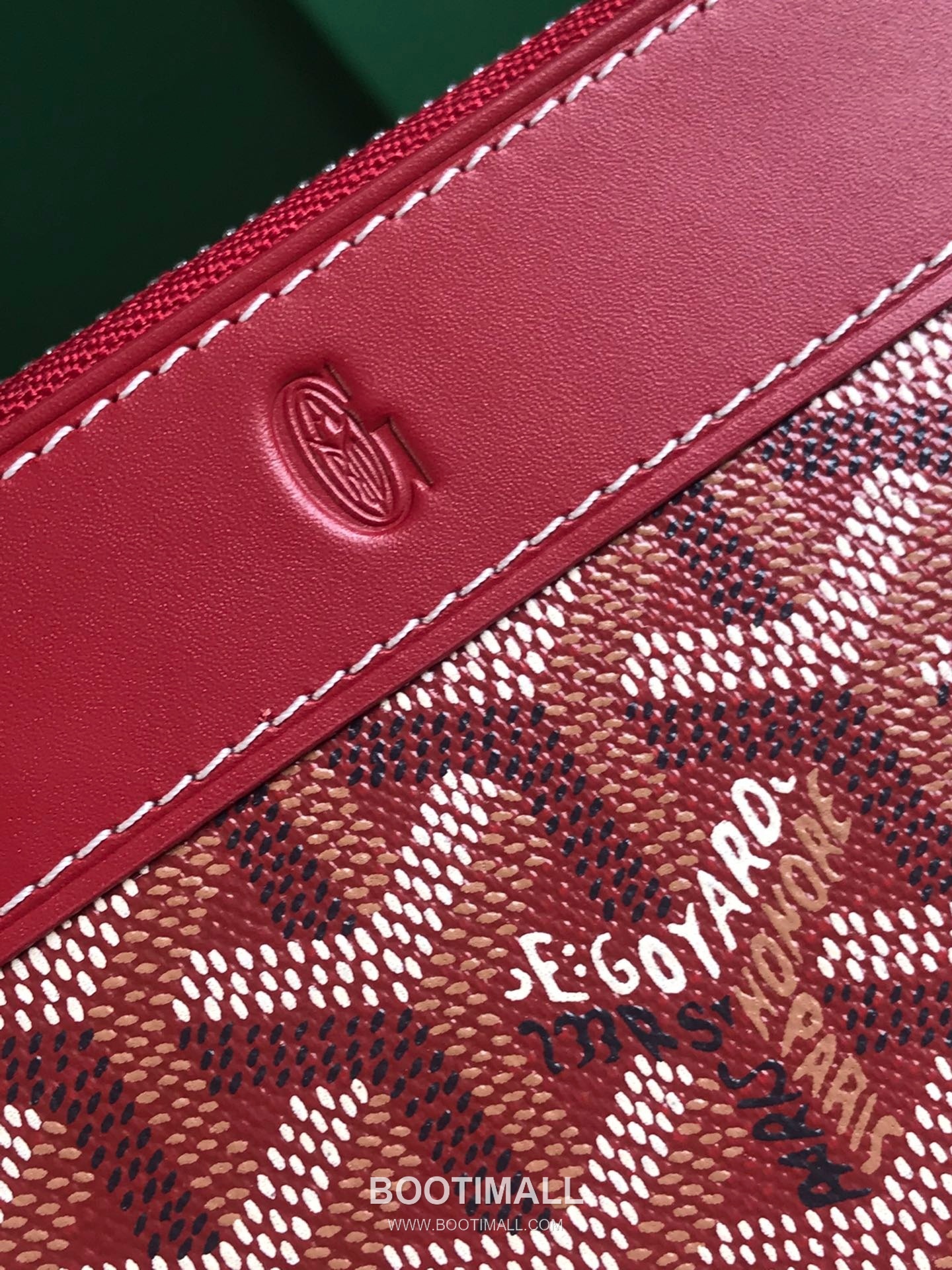 Goyard Matignon Mini Goyardine Canvas Zip Coin Wallet with Card Slots 고야드 마티뇽 미니 고야르딘 캔버스 집 코인 지갑 카드슬롯 020605 11.5cm 5