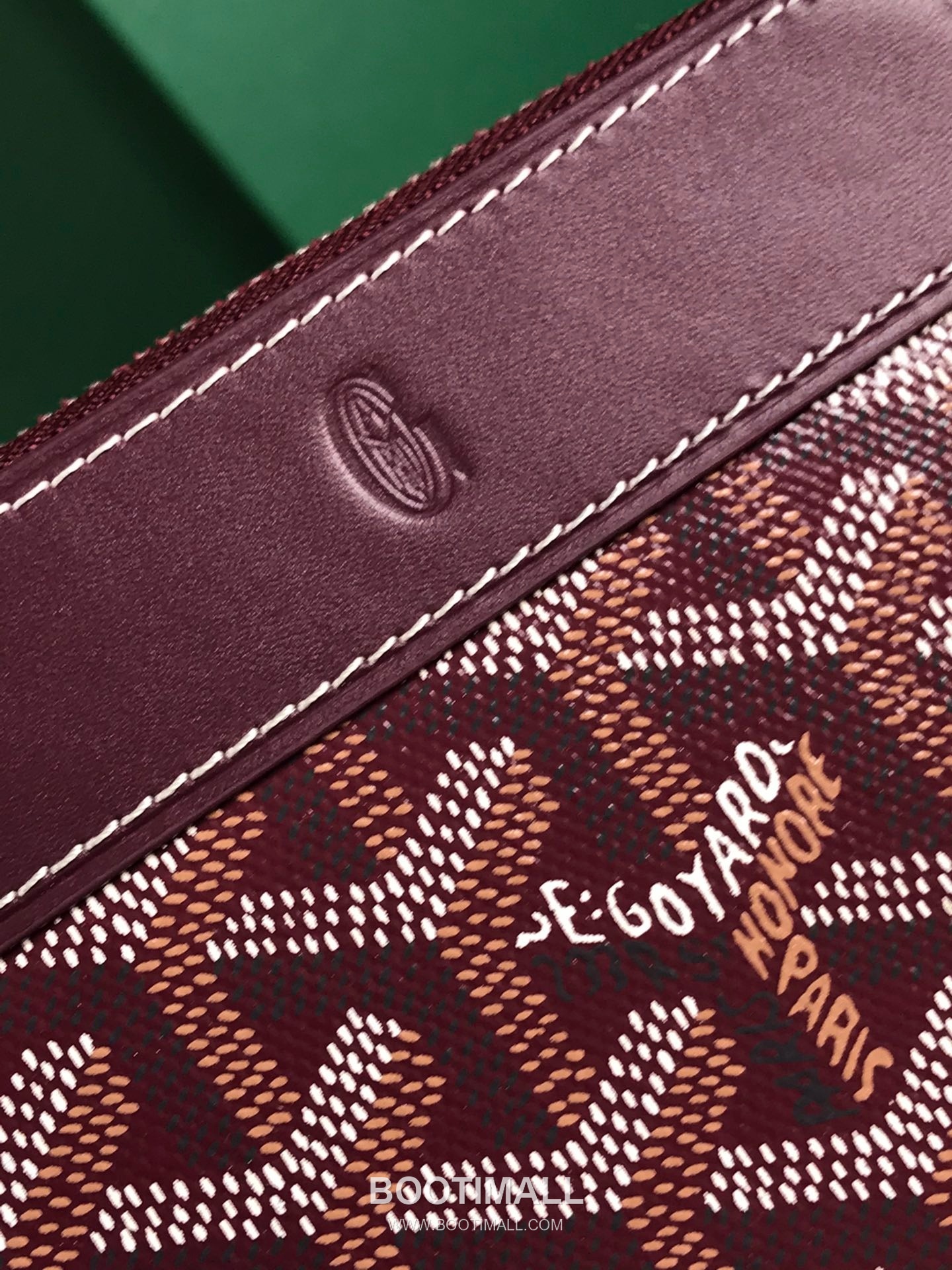 Goyard Matignon Mini Goyardine Canvas Zip Coin Wallet with Card Slots 고야드 마티뇽 미니 고야르딘 캔버스 집 코인 지갑 카드슬롯 020605 11.5cm 5