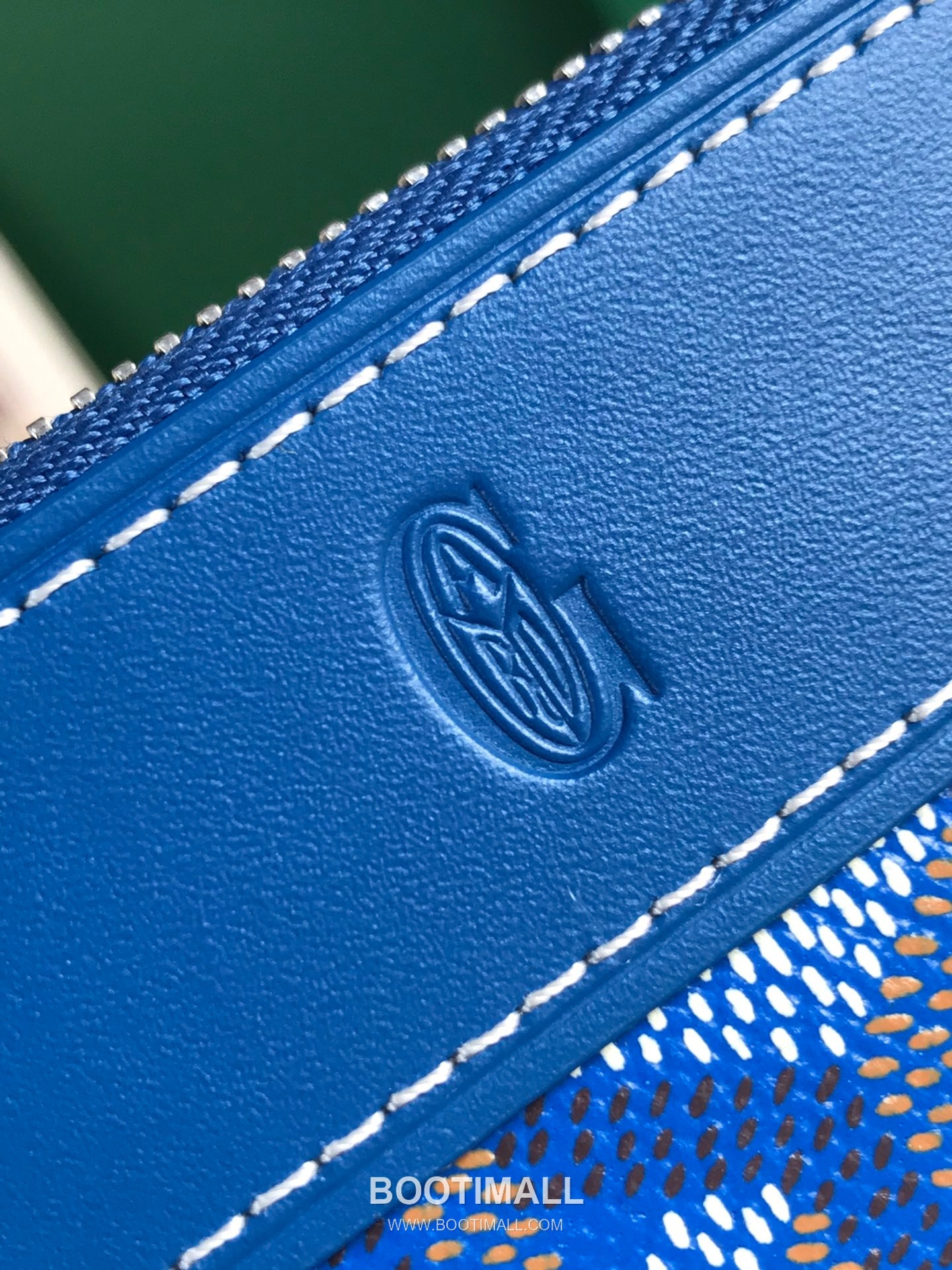 Goyard Matignon Mini Goyardine Canvas Zip Coin Wallet with Card Slots 고야드 마티뇽 미니 고야르딘 캔버스 집 코인 지갑 카드슬롯 020605 11.5cm 4
