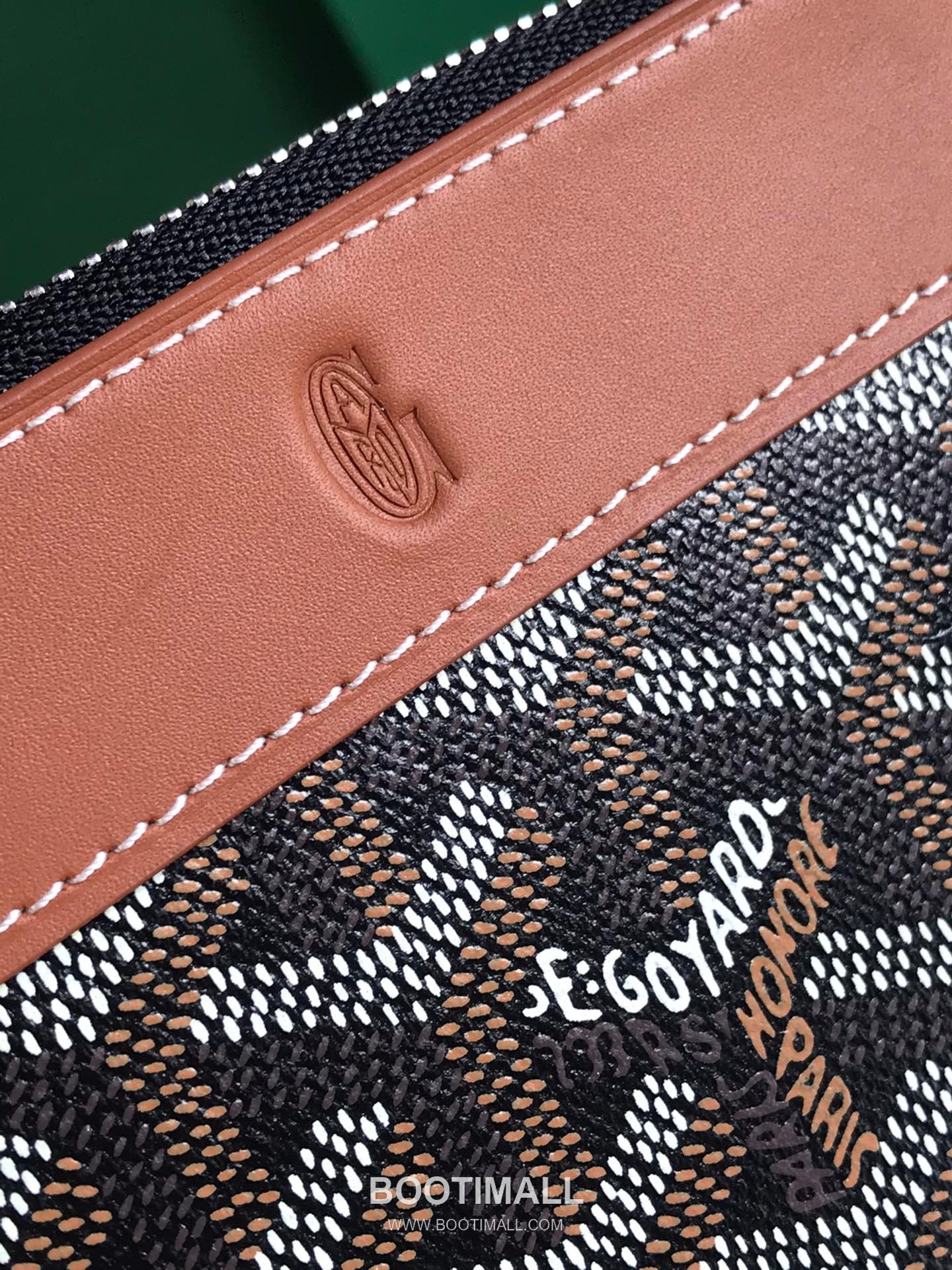 Goyard Matignon Mini Goyardine Canvas Zip Coin Wallet with Card Slots 고야드 마티뇽 미니 고야르딘 캔버스 집 코인 지갑 카드슬롯 020605 11.5cm 3