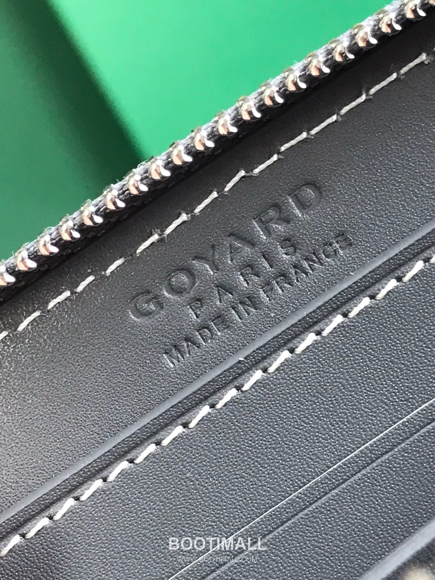 Goyard Matignon Mini Goyardine Canvas Zip Coin Wallet with Card Slots 고야드 마티뇽 미니 고야르딘 캔버스 집 코인 지갑 카드슬롯 020605 11.5cm 5