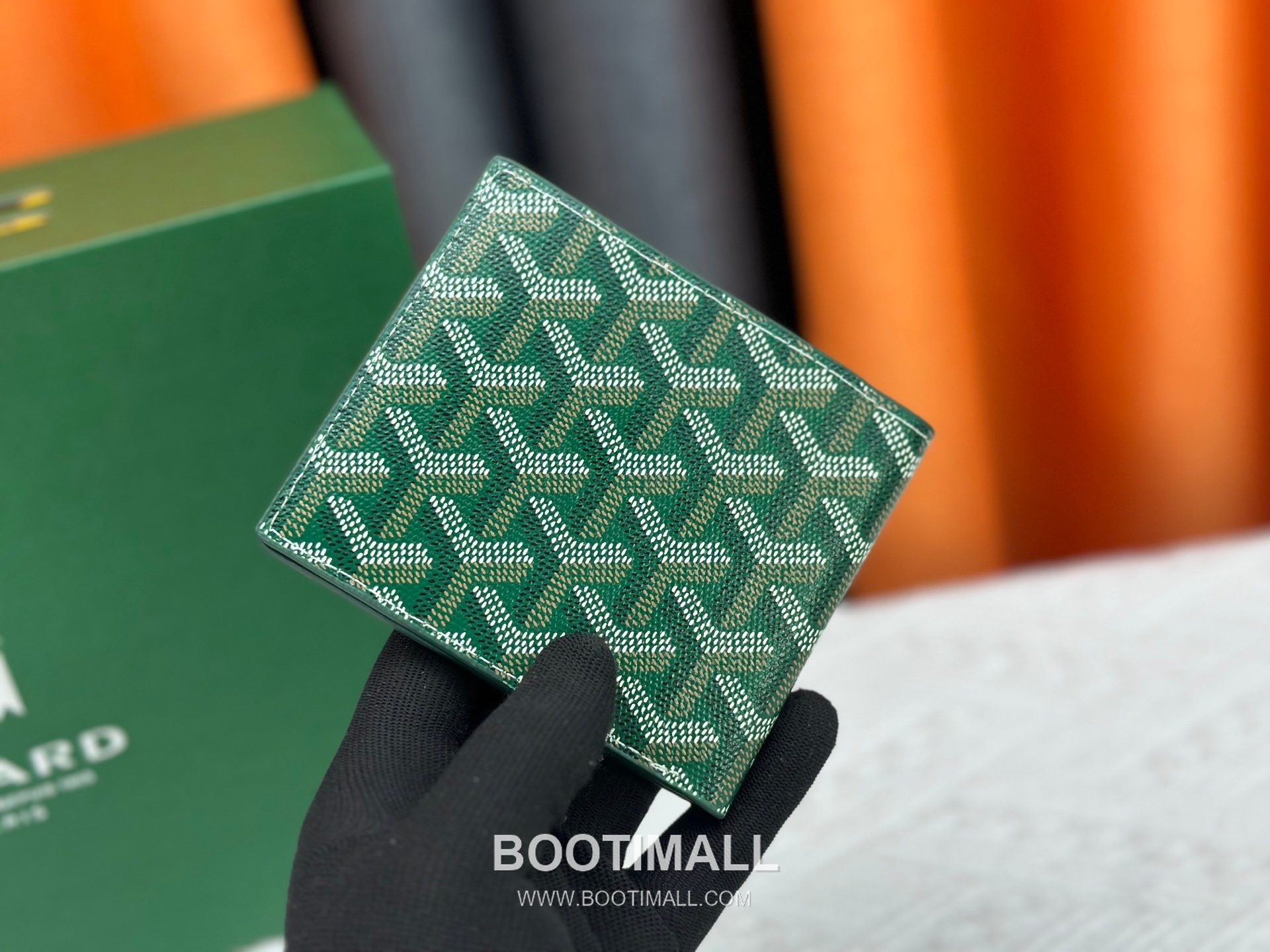 Goyard Goyardine Canvas Bi-Fold Wallet with 8 Card Slots 고야드 고야르딘 캔버스 바이폴드 카드지갑 G5126 11cm 2