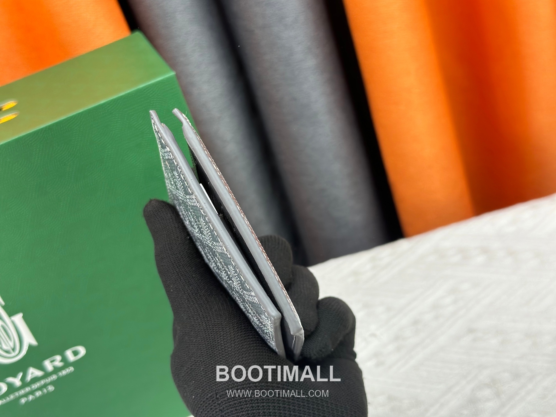 Goyard Goyardine Canvas Bi-Fold Wallet with 8 Card Slots 고야드 고야르딘 캔버스 바이폴드 카드지갑 G5126 11cm 7