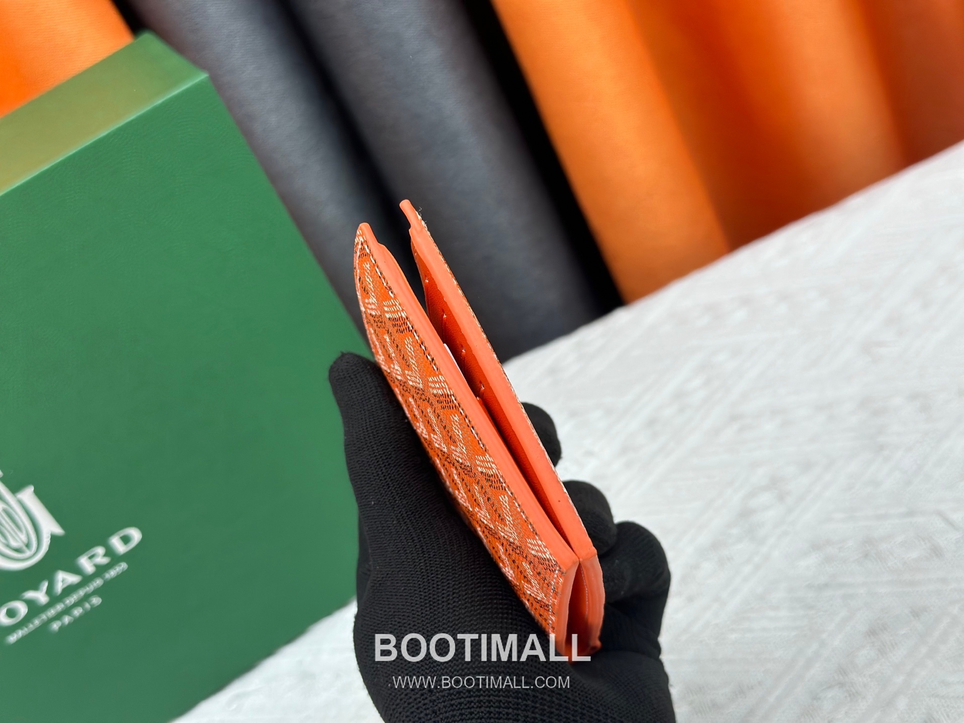 Goyard Goyardine Canvas Bi-Fold Wallet with 8 Card Slots 고야드 고야르딘 캔버스 바이폴드 카드지갑 G5126 11cm 7