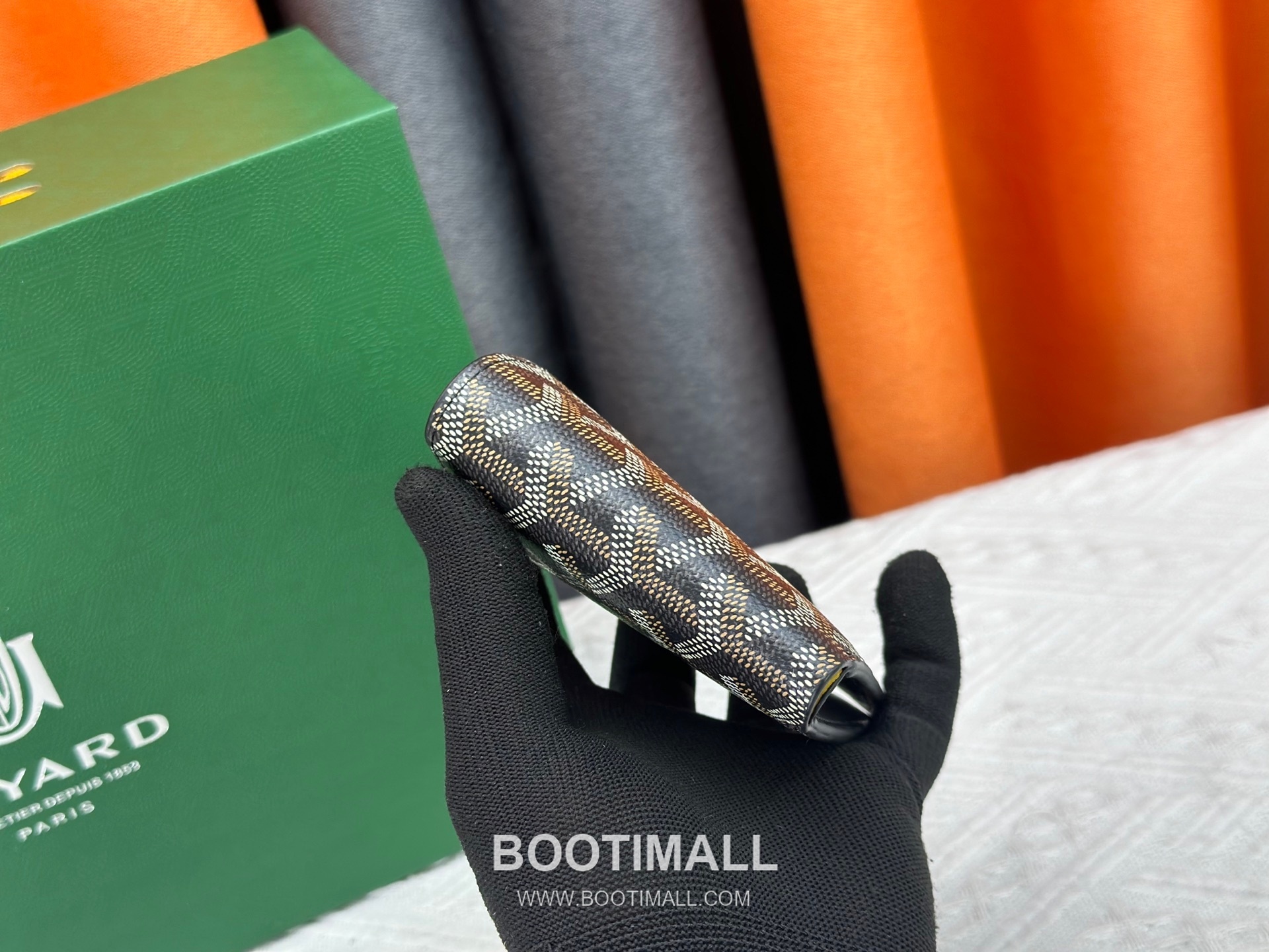 Goyard Goyardine Canvas Bi-Fold Wallet with 8 Card Slots 고야드 고야르딘 캔버스 바이폴드 카드지갑 G5126 11cm 5