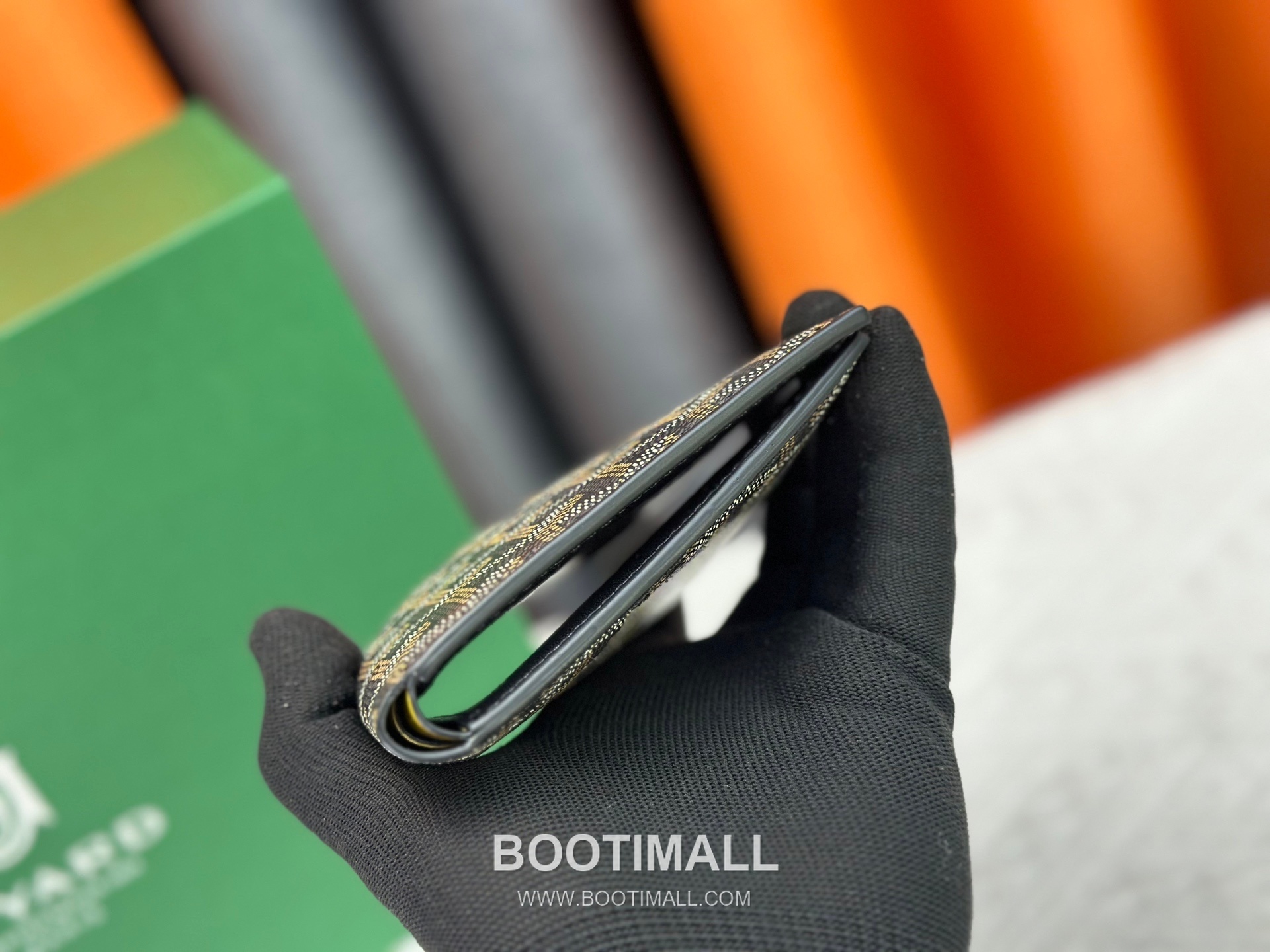 Goyard Goyardine Canvas Bi-Fold Wallet with 8 Card Slots 고야드 고야르딘 캔버스 바이폴드 카드지갑 G5126 11cm 6