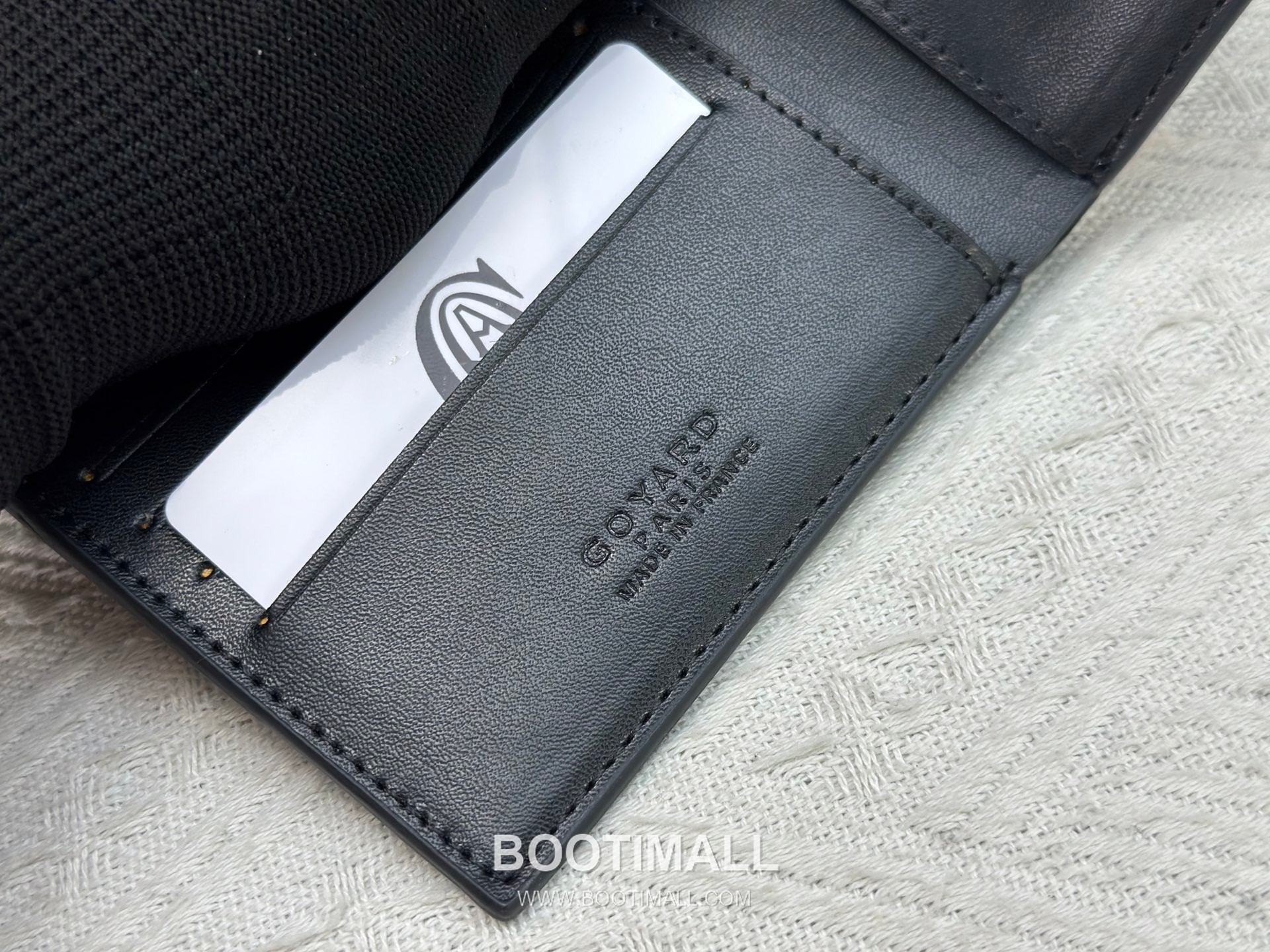 Goyard Goyardine Canvas Bi-Fold Wallet with 8 Card Slots 고야드 고야르딘 캔버스 바이폴드 카드지갑 G5126 11cm 9