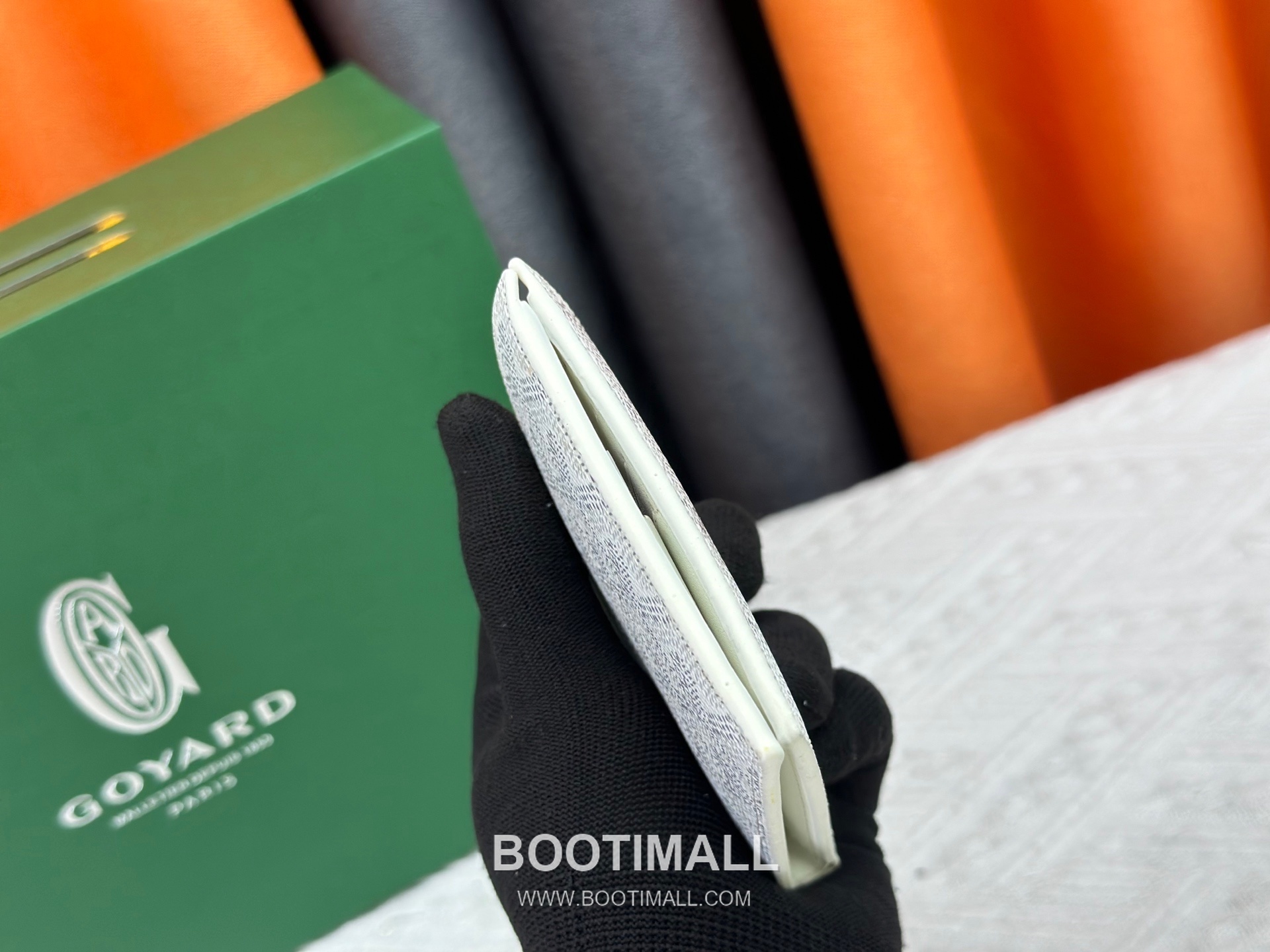 Goyard Goyardine Canvas Bi-Fold Wallet with 8 Card Slots 고야드 고야르딘 캔버스 바이폴드 카드지갑 G5126 11cm 7