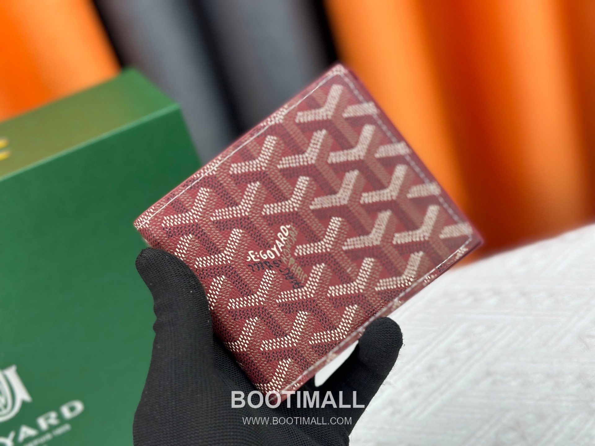 Goyard Goyardine Canvas Bi-Fold Wallet with 8 Card Slots 고야드 고야르딘 캔버스 바이폴드 카드지갑 G5126 11cm 1