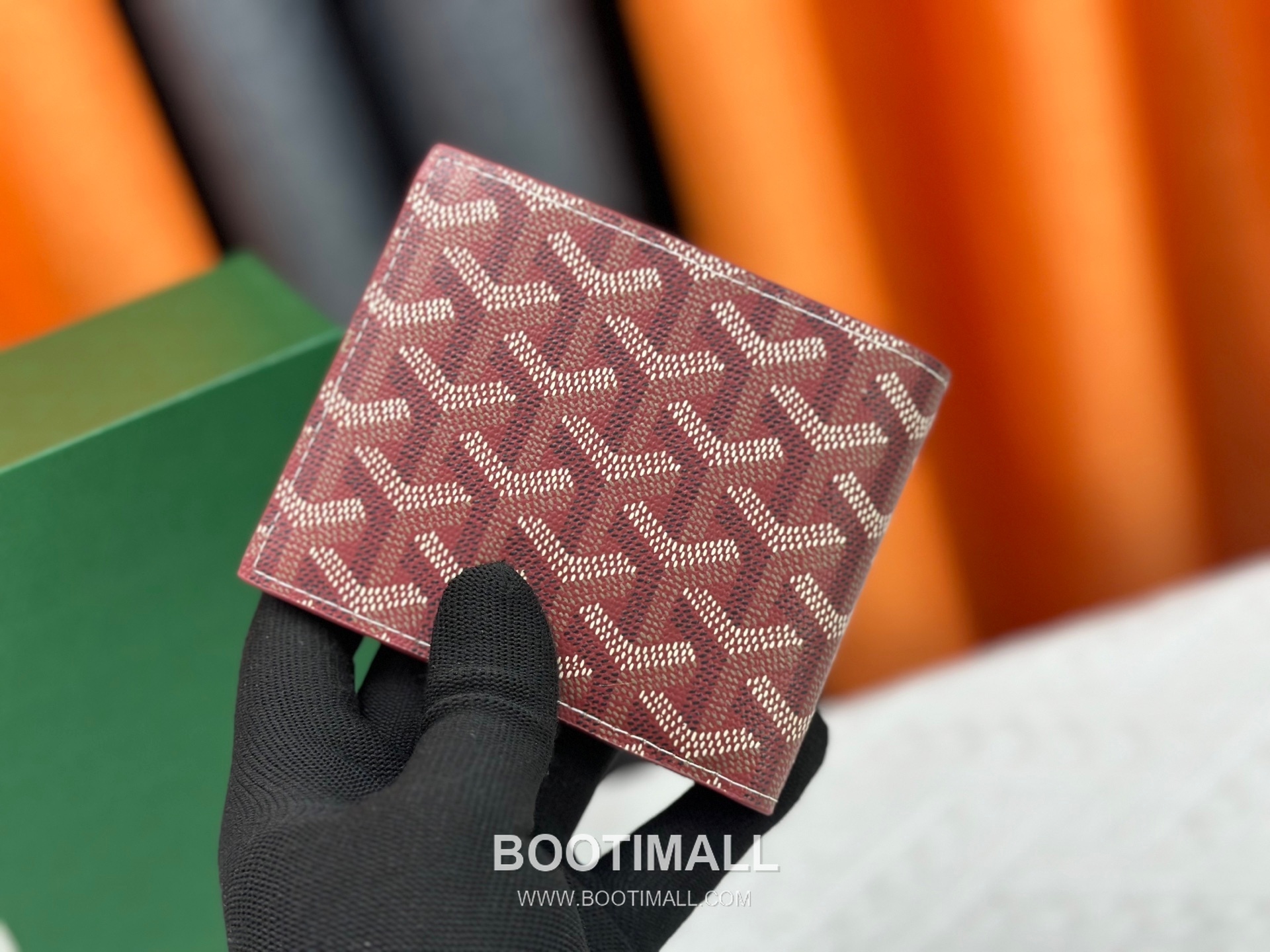 Goyard Goyardine Canvas Bi-Fold Wallet with 8 Card Slots 고야드 고야르딘 캔버스 바이폴드 카드지갑 G5126 11cm 2