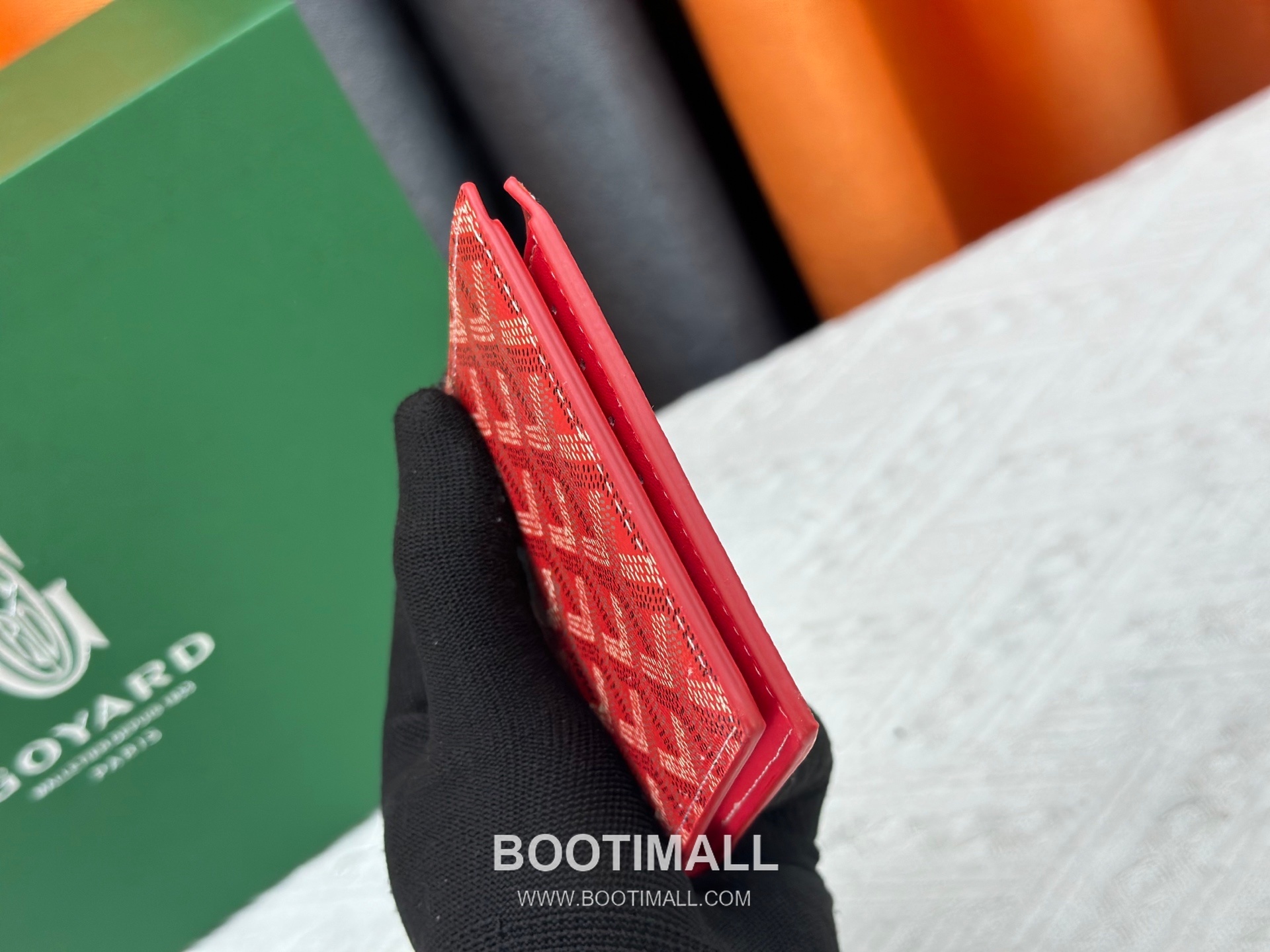 Goyard Goyardine Canvas Bi-Fold Wallet with 8 Card Slots 고야드 고야르딘 캔버스 바이폴드 카드지갑 G5126 11cm 7